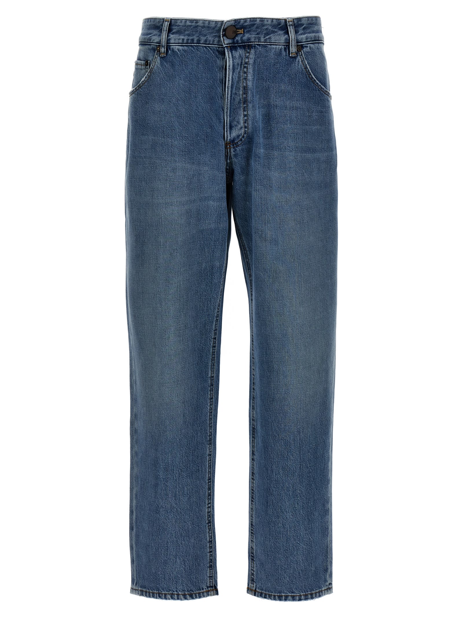 Shop Pt01 Rebel Jeans In Light Blue