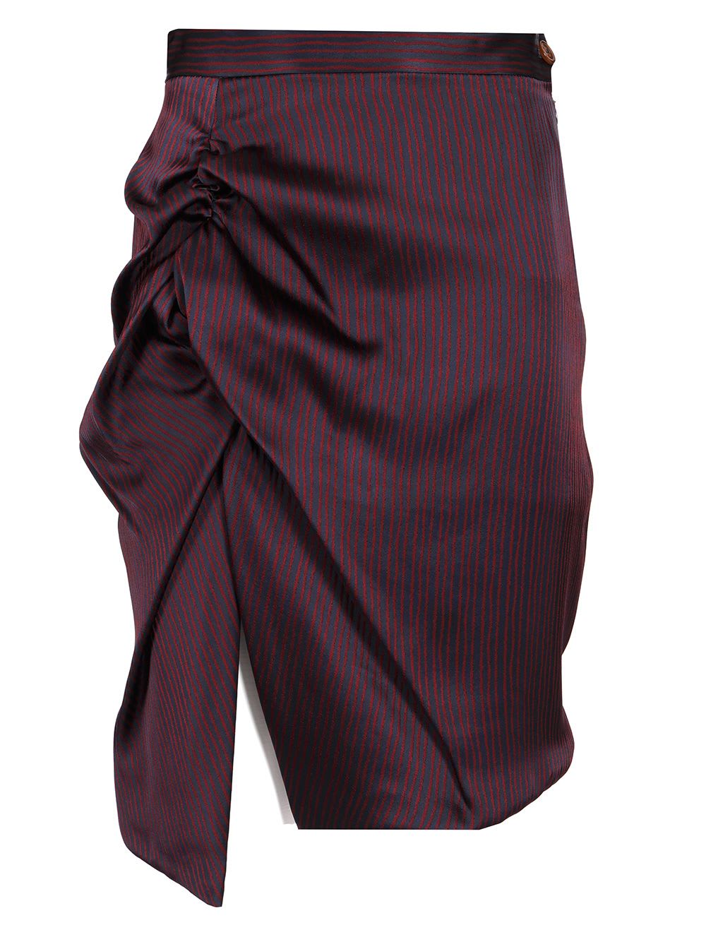 Shop Vivienne Westwood Mini Side Panther Skirt In Multicolor