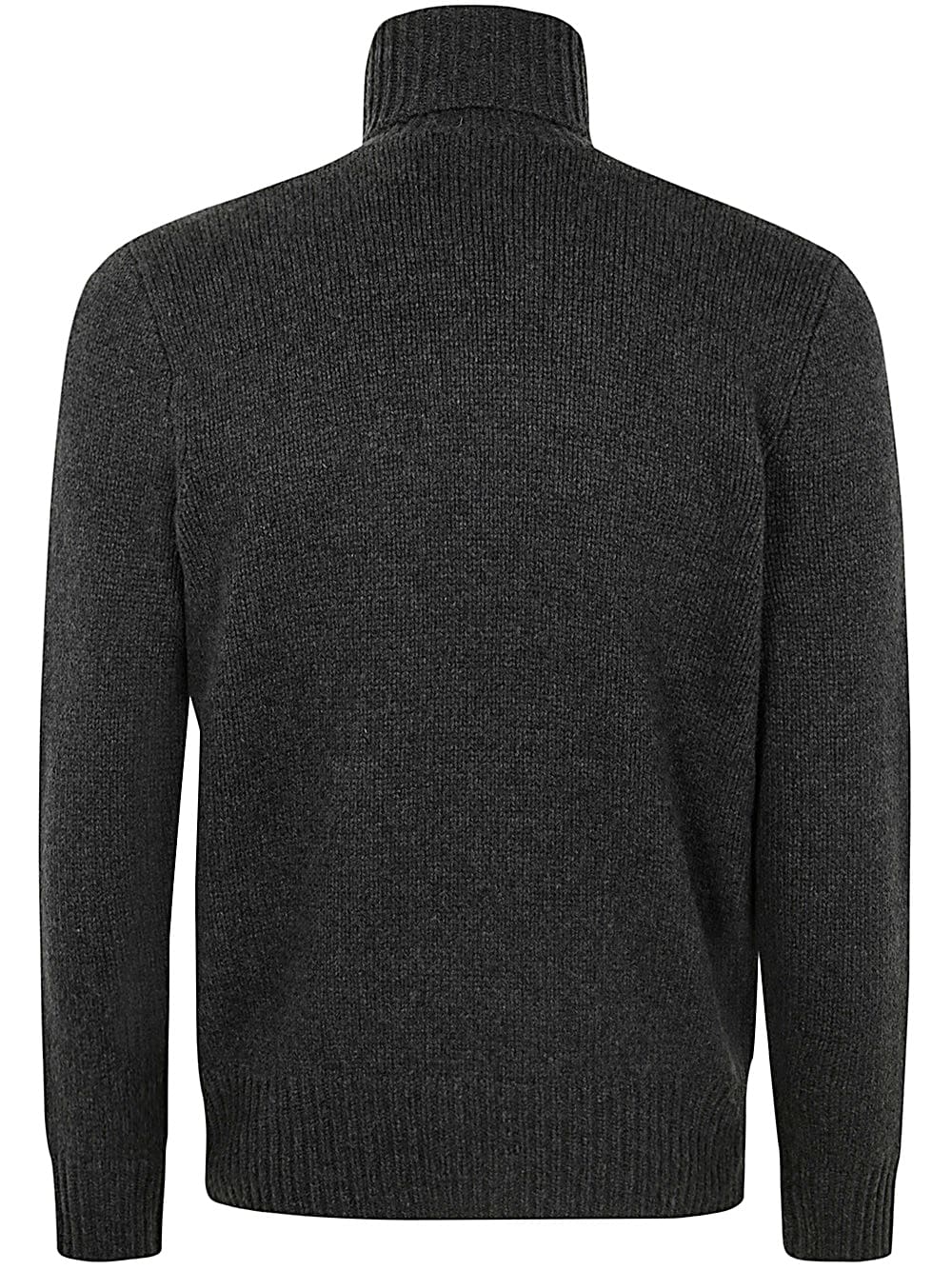 Shop Polo Ralph Lauren Long Sleeves Pullover In Static Grey Heather