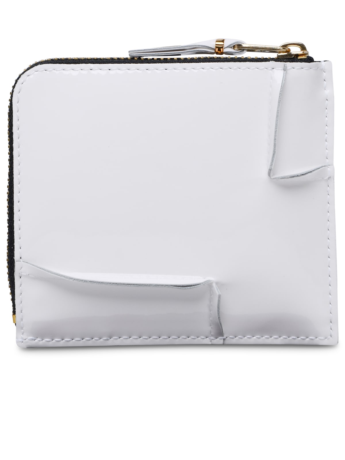 Shop Comme Des Garçons Medley White Leather Wallet