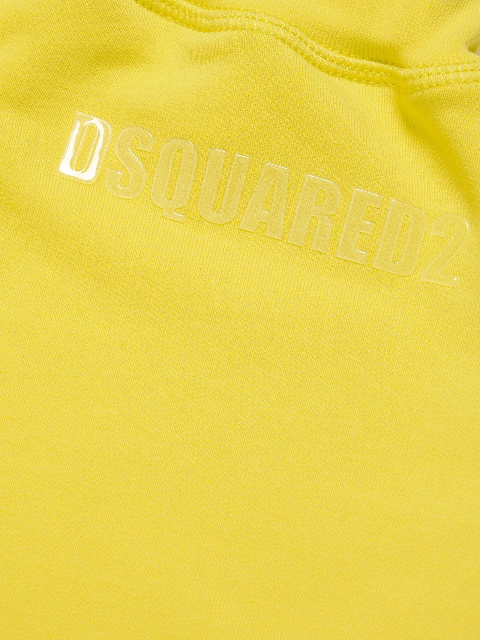 Shop Dsquared2 Shorts Yellow