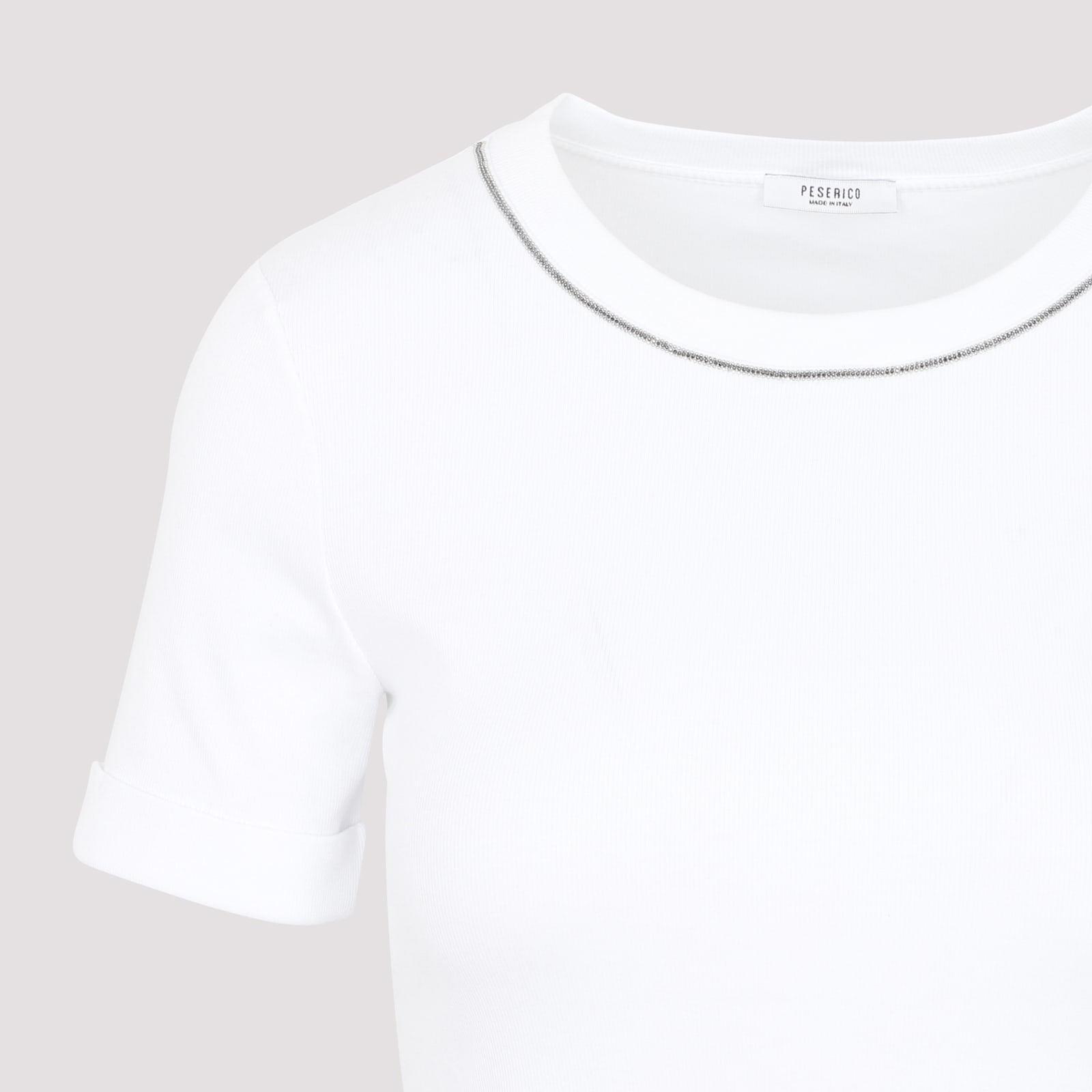 Shop Peserico Blouse In Bianco