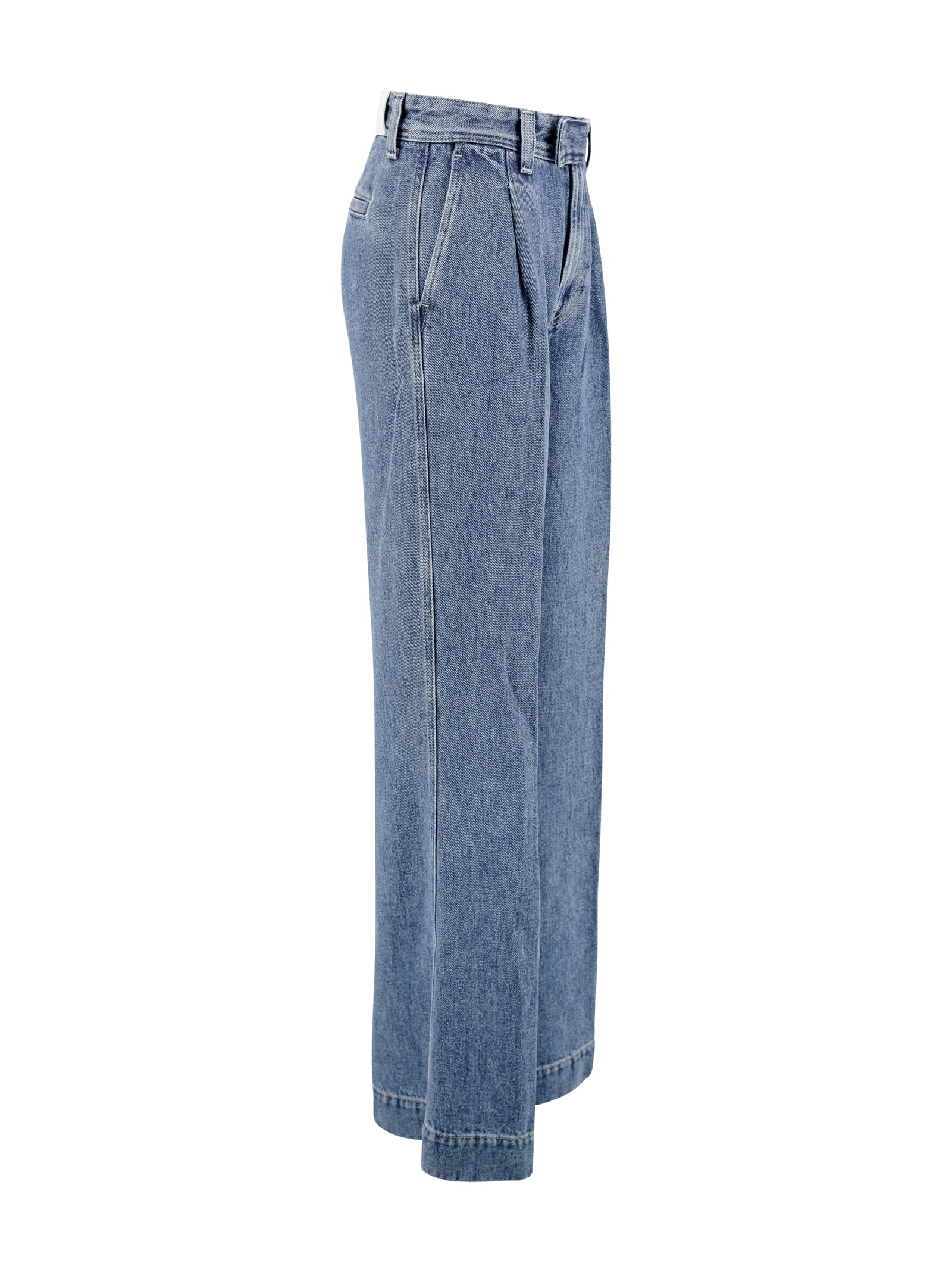 Shop 7 For All Mankind Pleated Jeans