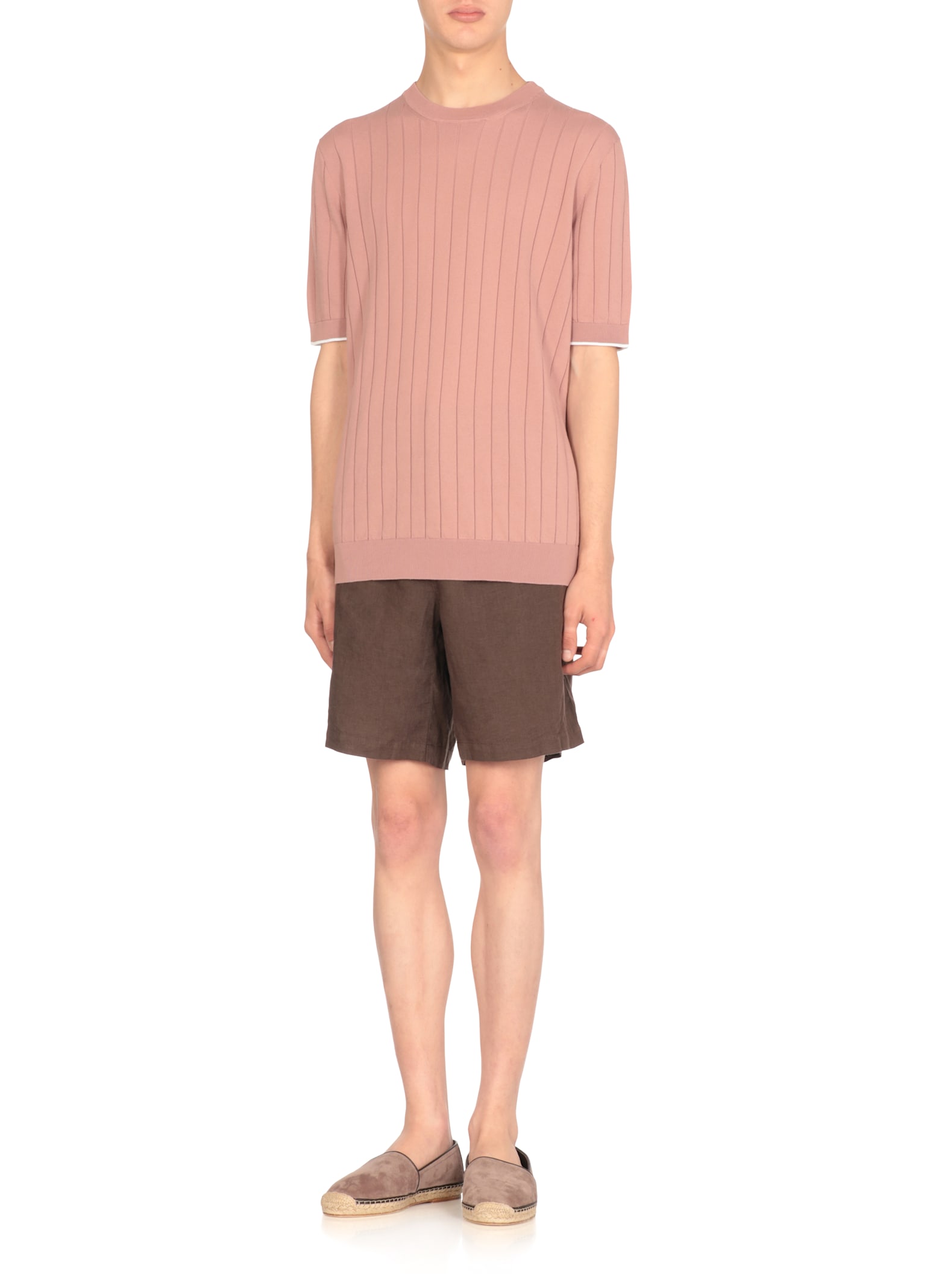 Peserico Short Sleeves Crew Neck T-shirt