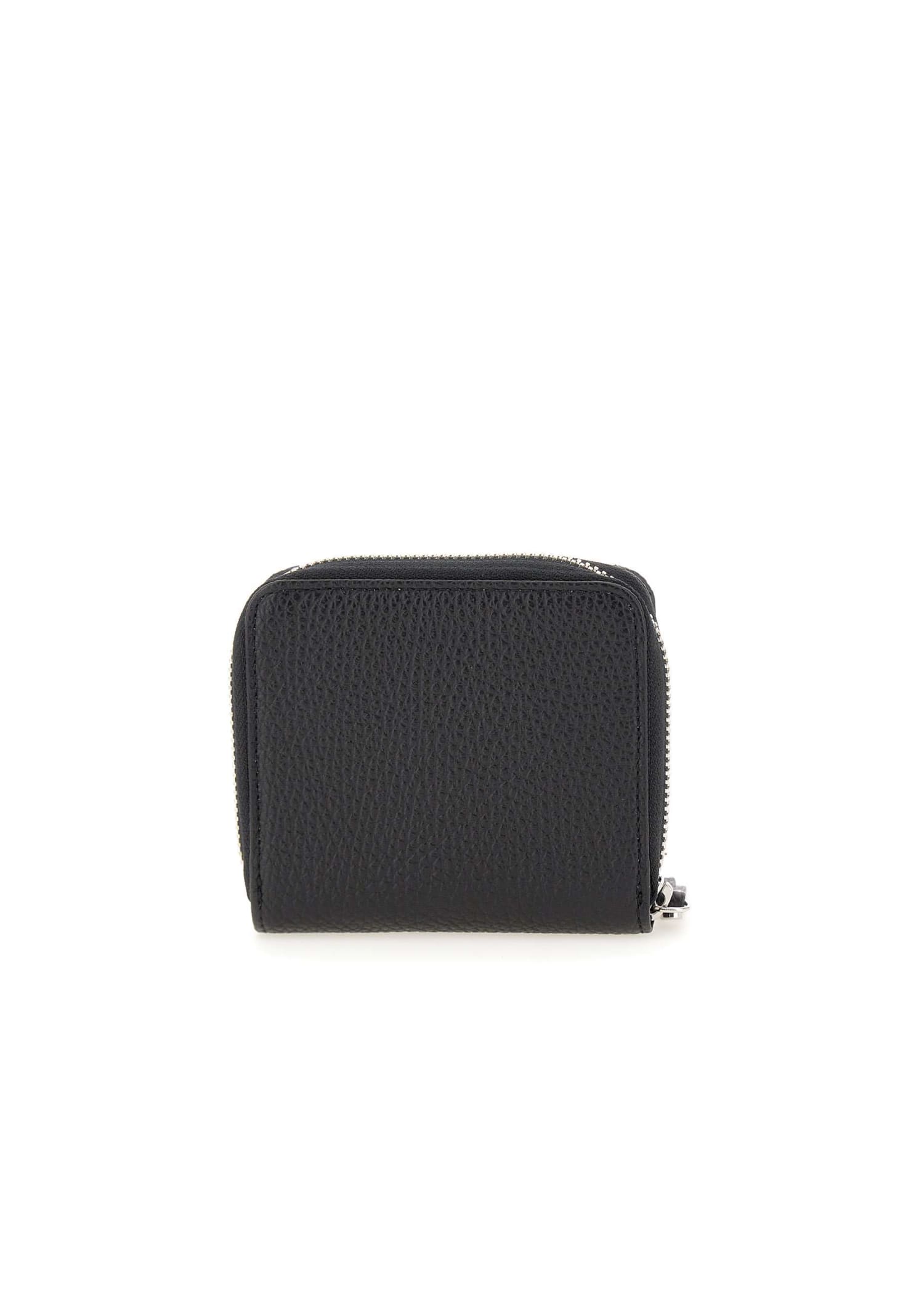 Shop Gianni Chiarini Leather Wallet In Black