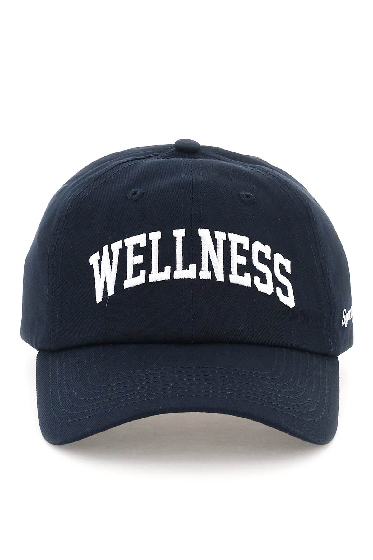 Sporty &amp; Rich Wellness Ivy Baseball Hat In Navy (blue)