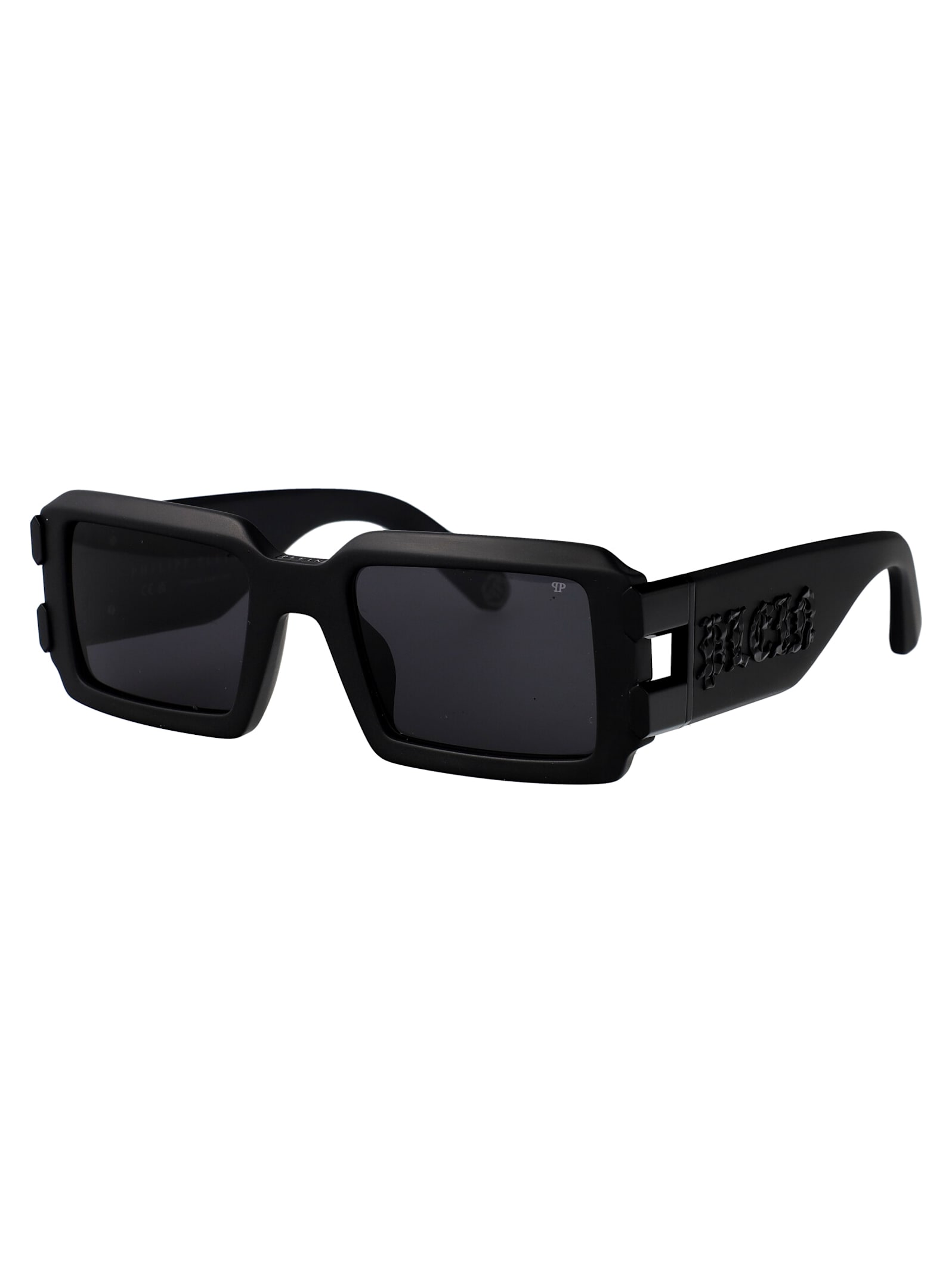Philipp Plein Plein Eagle Sunglasses In Matte Black