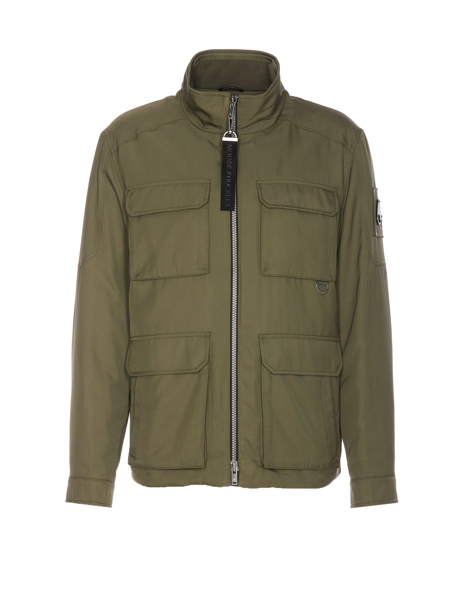 Shop Moose Knuckles Douglas Field Jacket In Green