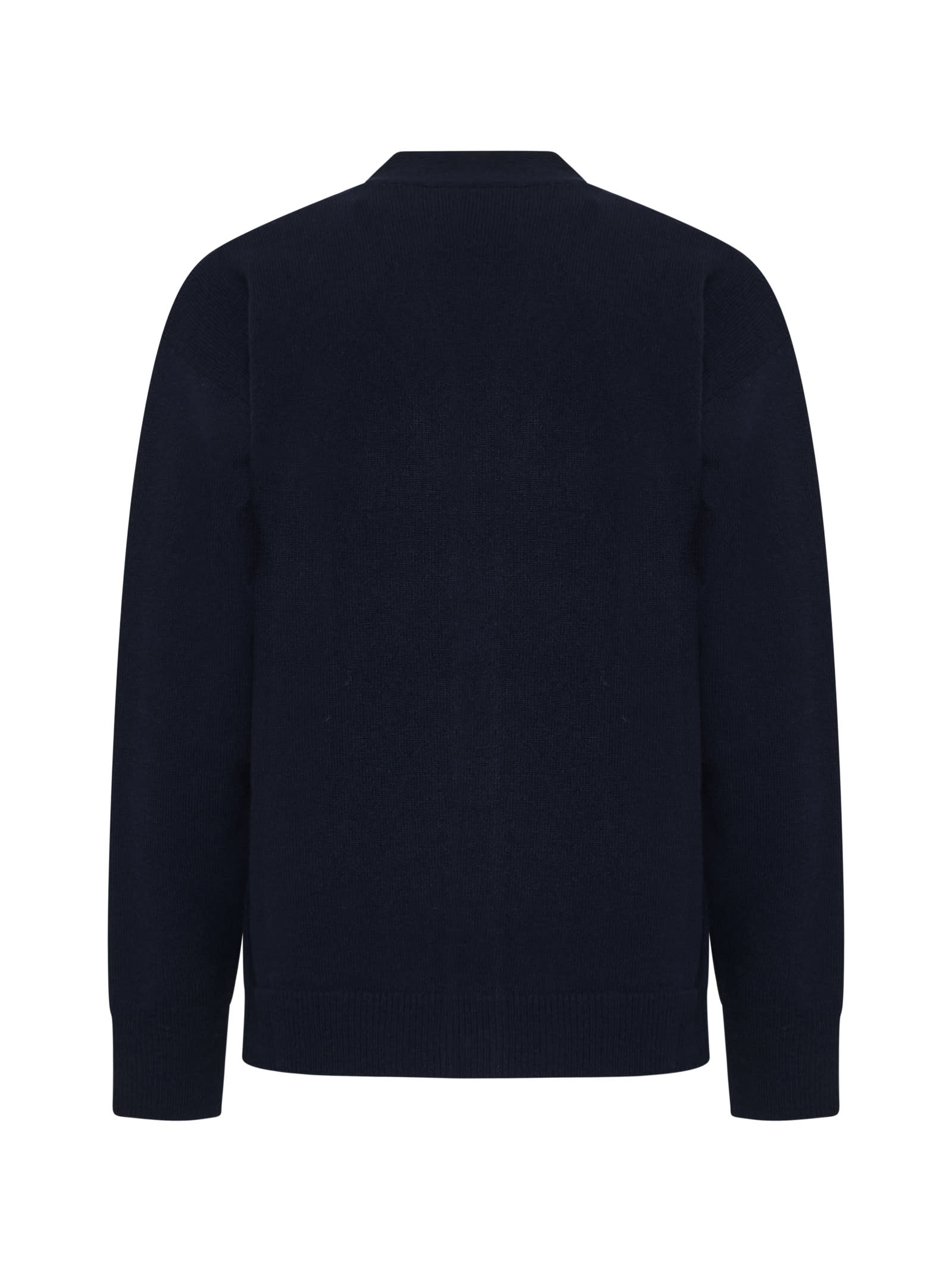 Shop Roberto Collina Cardigan In Blue