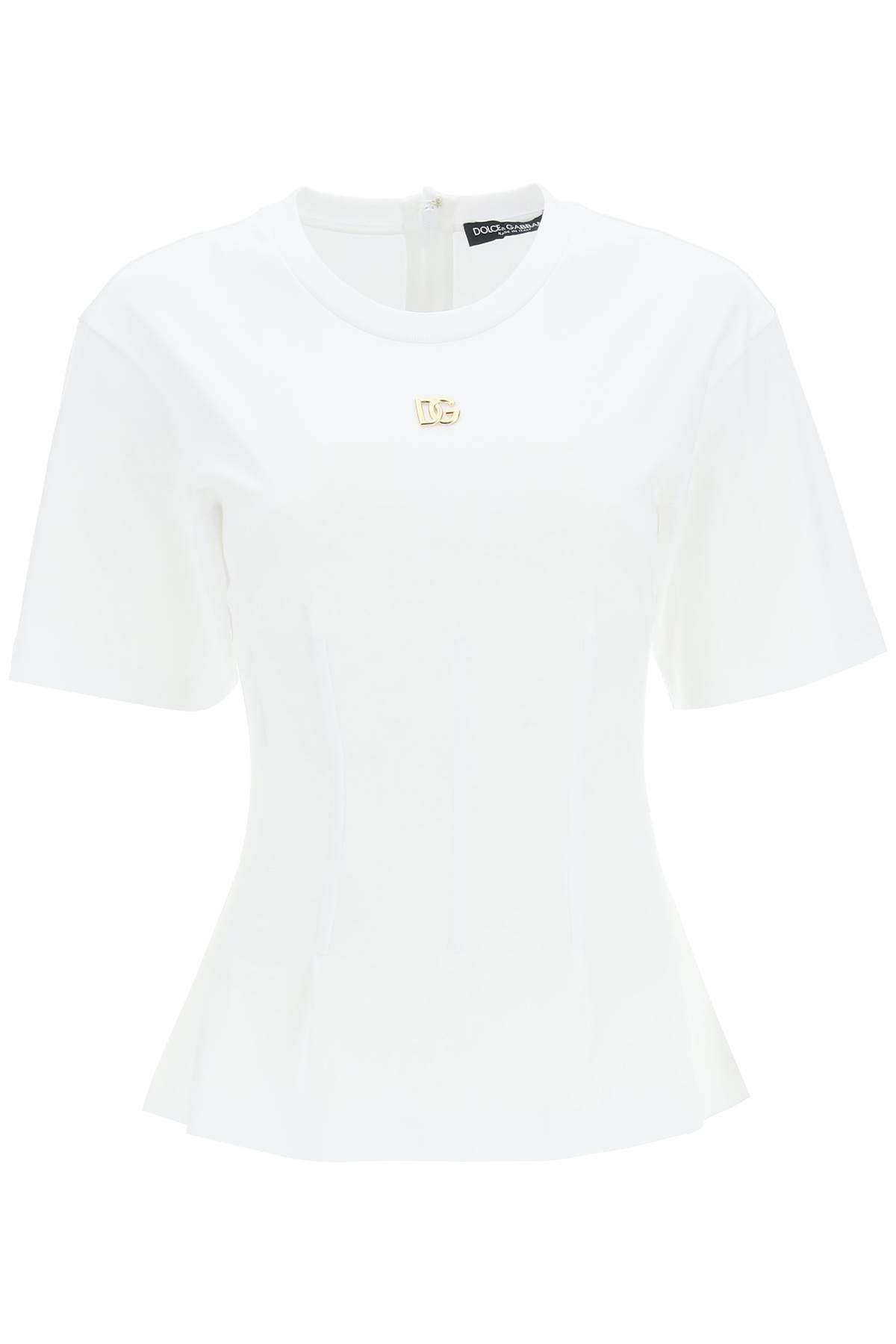 Dolce & Gabbana Logo Bustier T-shirt