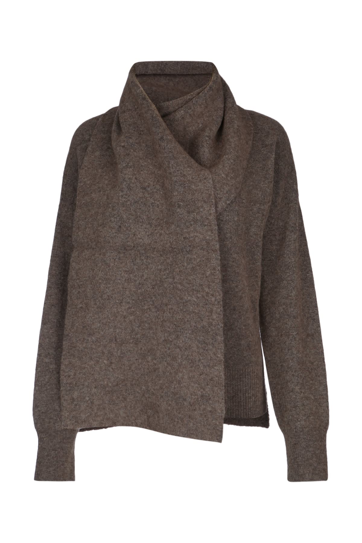 Totême Draped-scarf Knit