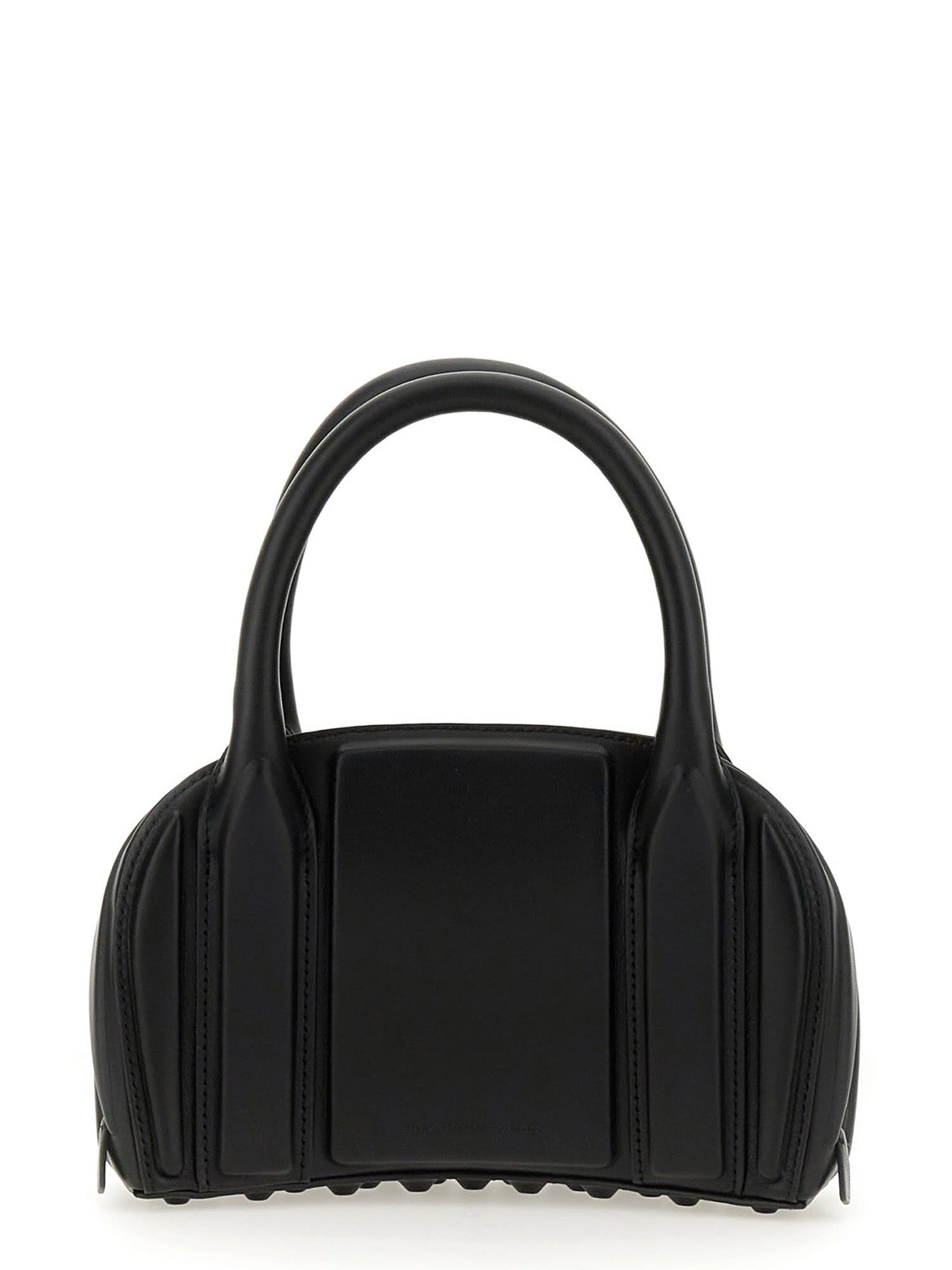 Shop Alexander Wang Small Roc Bag In Black