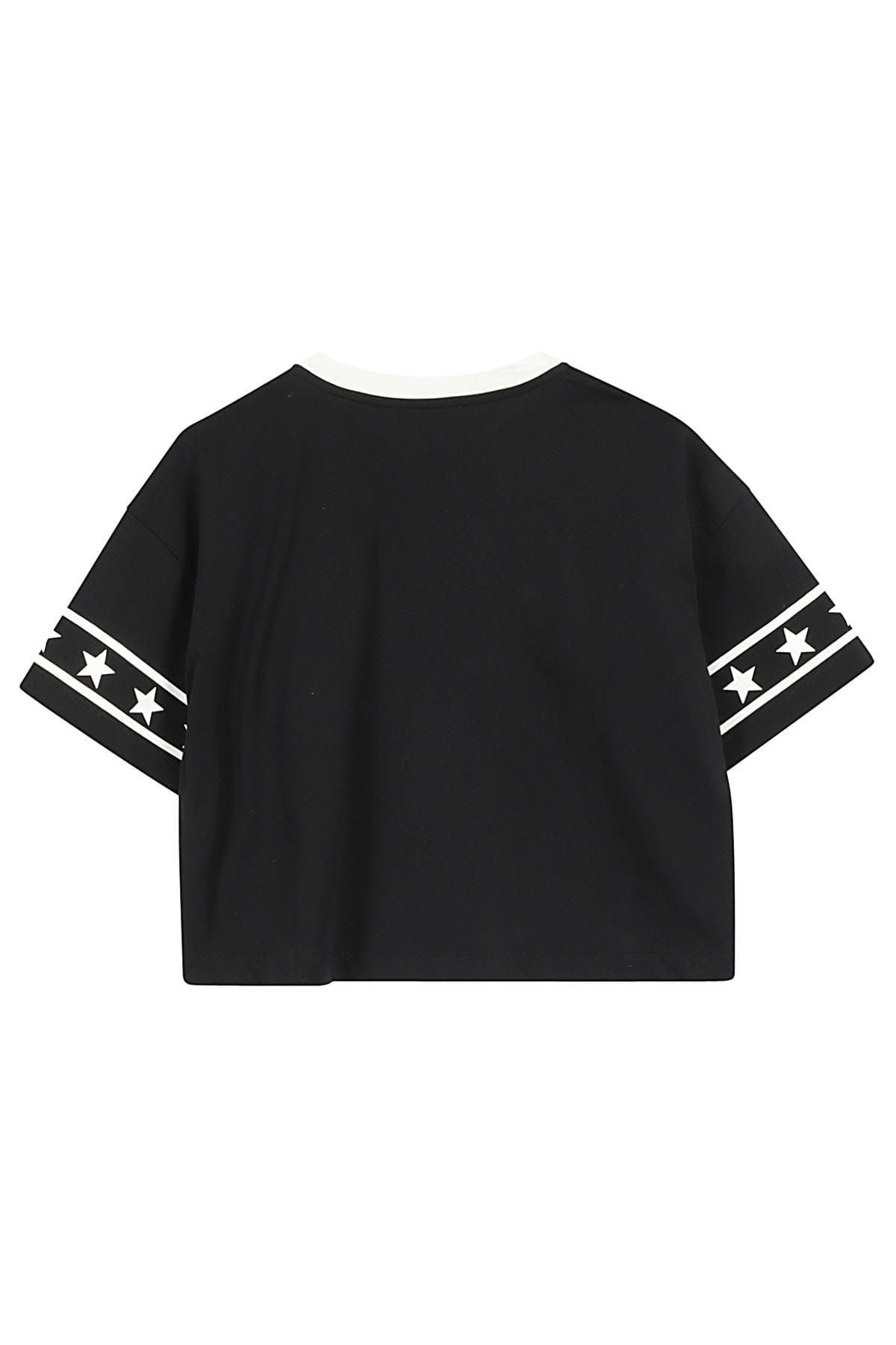 Shop Balmain T Shirt In Av Black Ivory