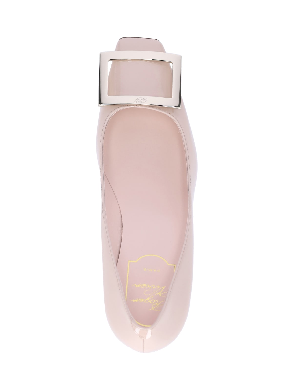 Roger Vivier Light Pink Calf Leather Pumps In Pink