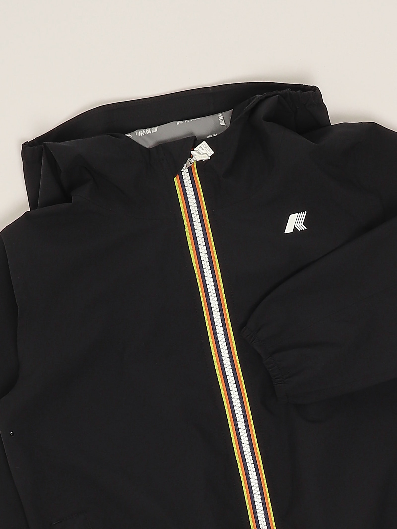 K-way Jack Stretch Dot Jacket In Black