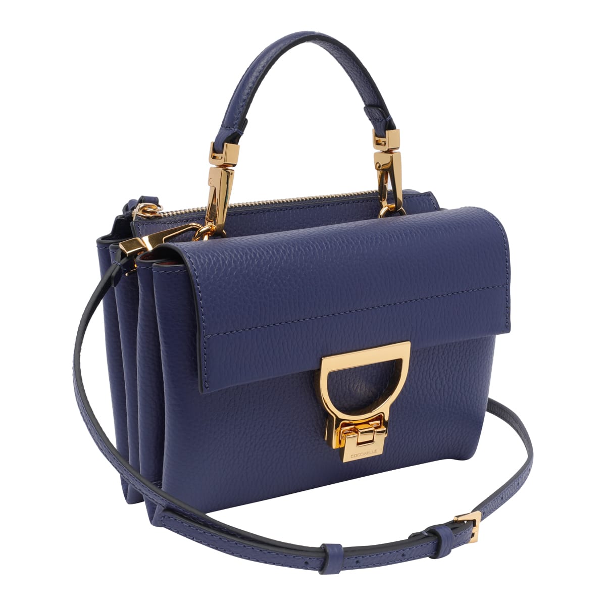 Shop Coccinelle Small Arlettis Hand Bag In Blue