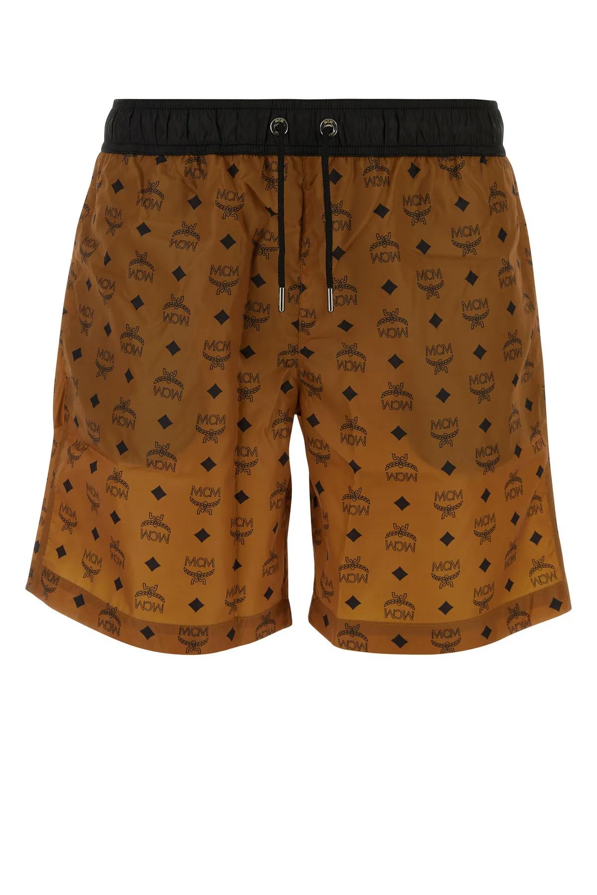 Printed Polyester Swimming Shorts