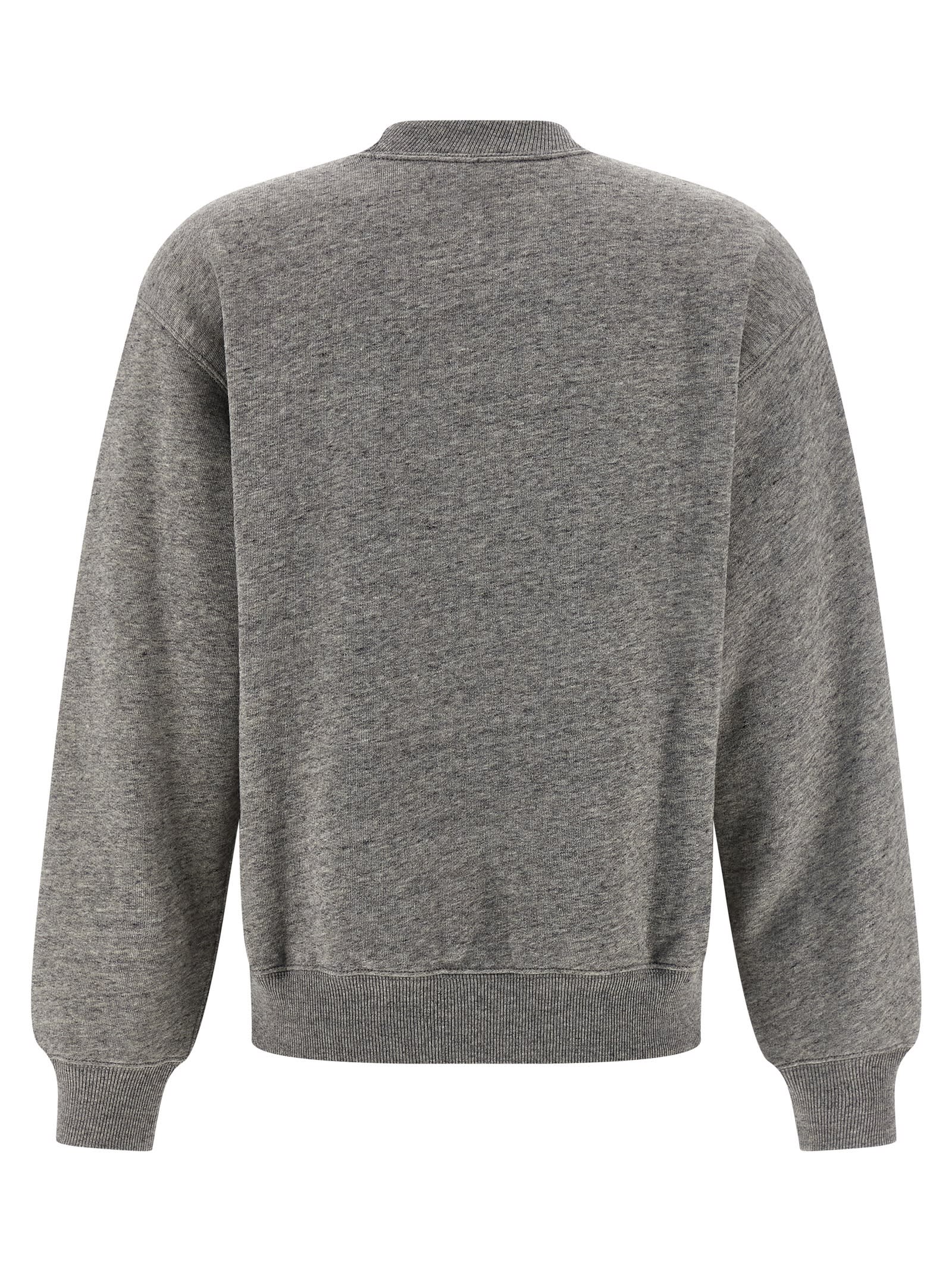 Ralph Lauren Grey Teddy Sweatshirt In Gray