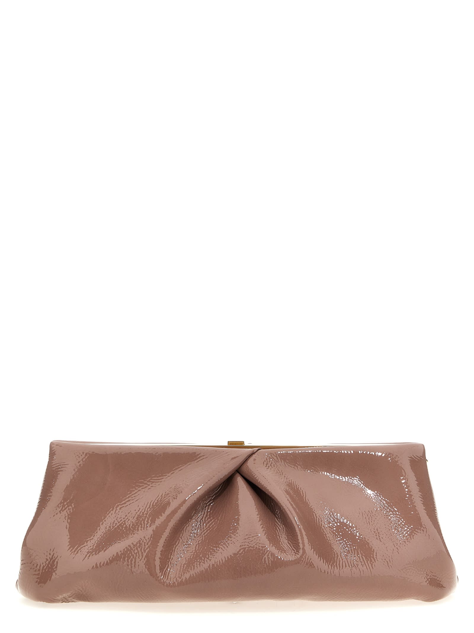 Shop Dries Van Noten Patent Clutch