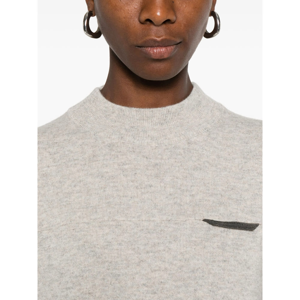 Brunello Cucinelli Sweater In Gray