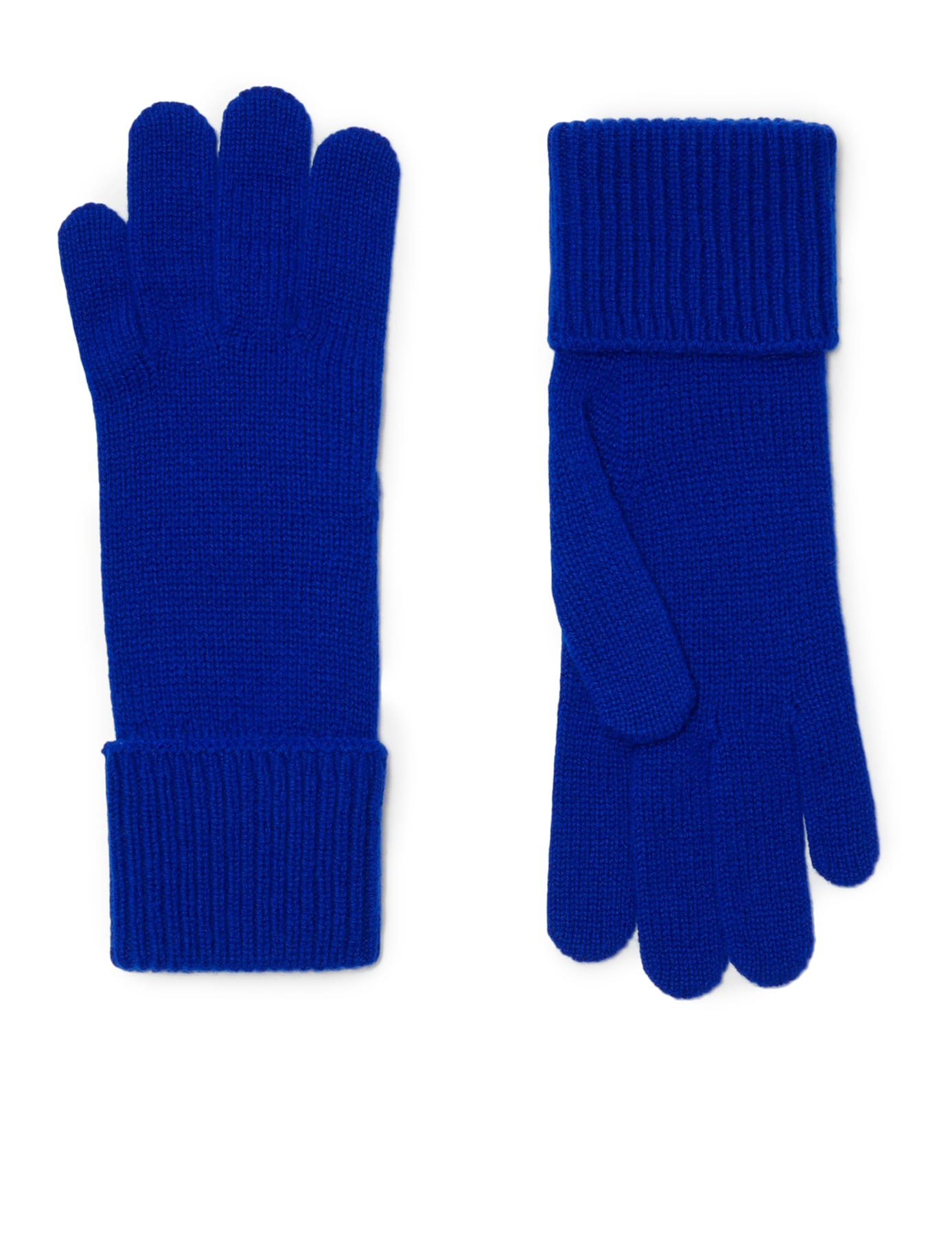 Shop Burberry Lg Ekd Cashmere Gloves In Knight