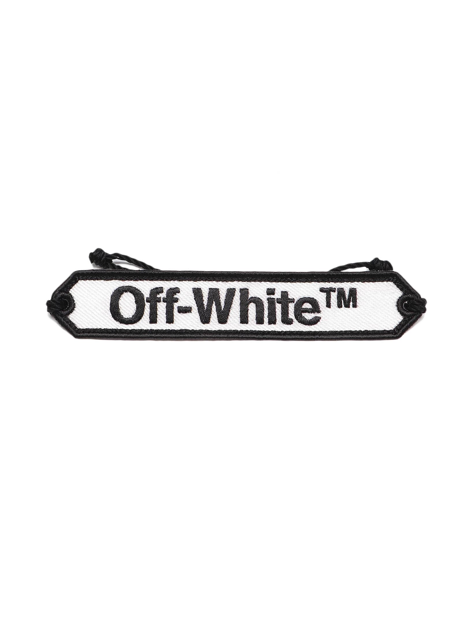 OFF-WHITE OFFWHITE MACRAME BRACELET,11227994