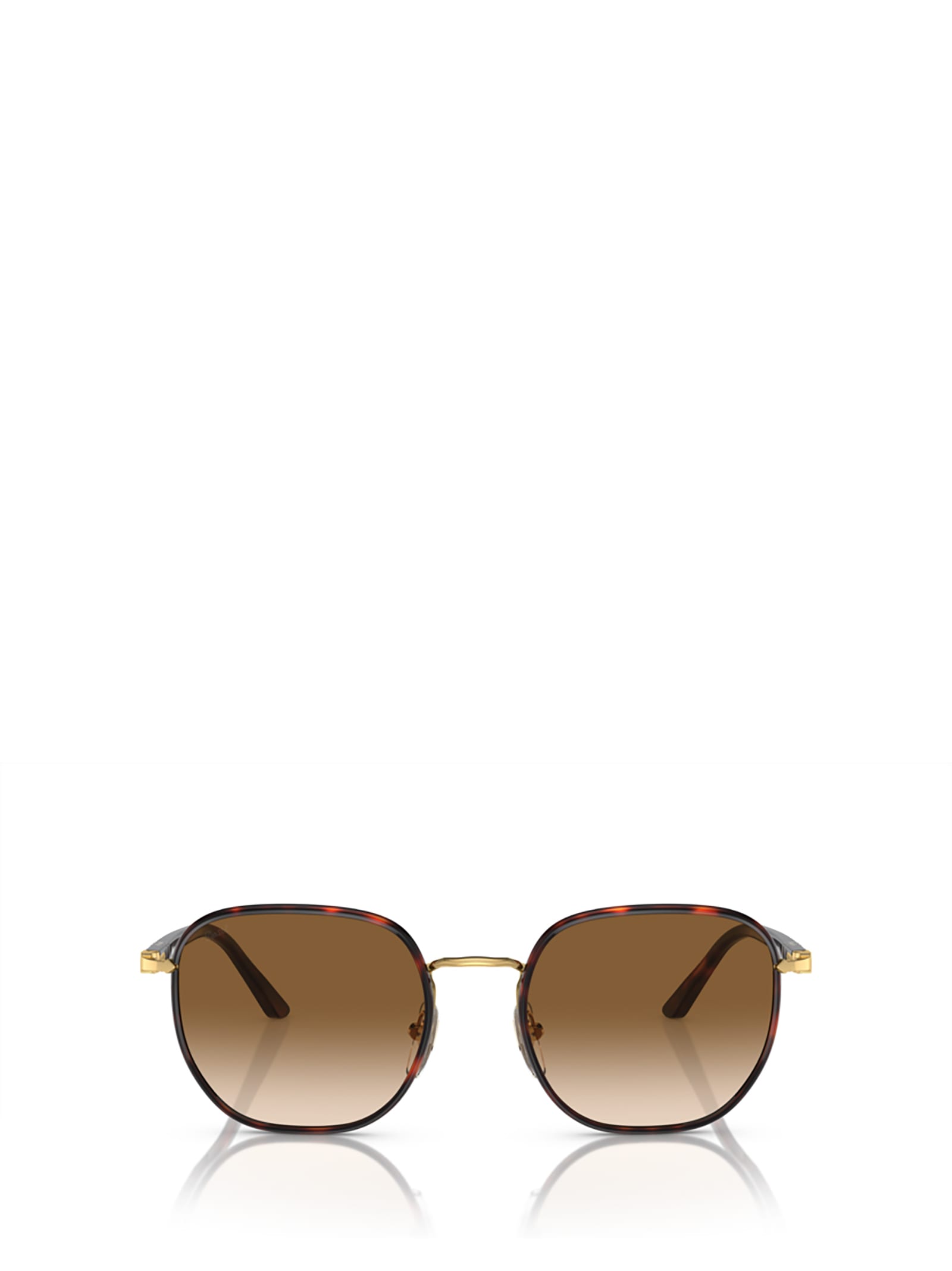 Shop Persol Po1015sj Gold Havana Sunglasses