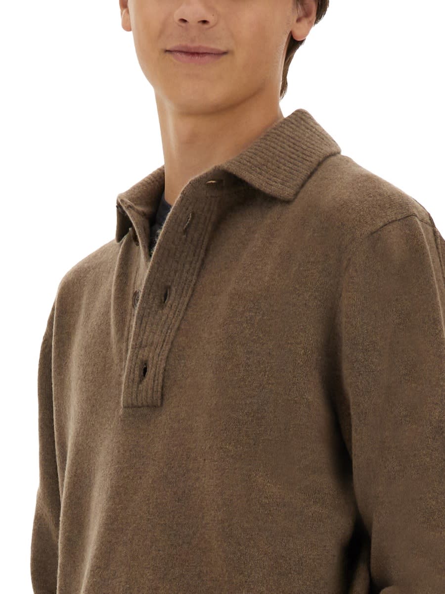 ZEGNA WOOL POLO. 