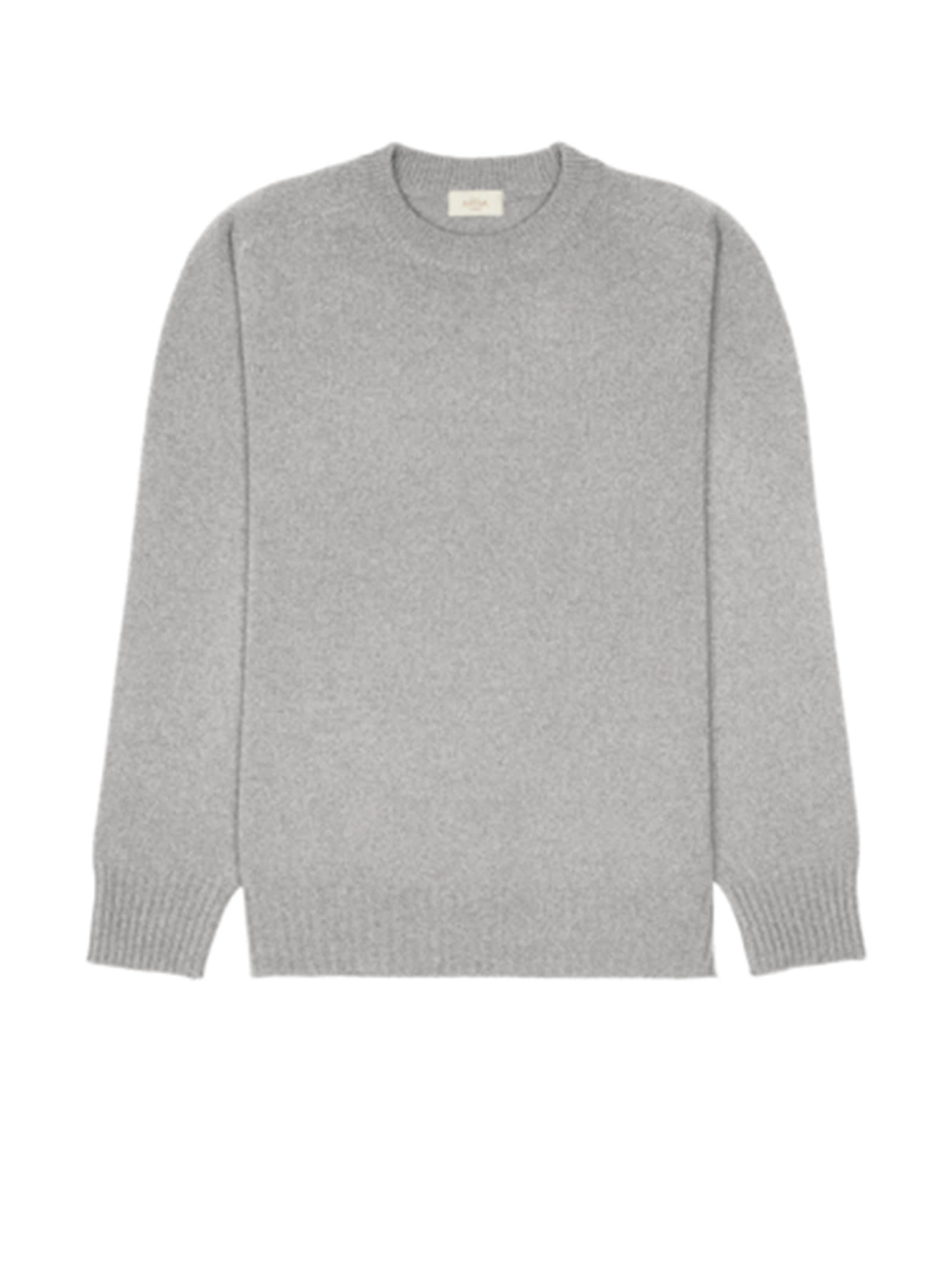 Mens Grey Crewneck Sweater