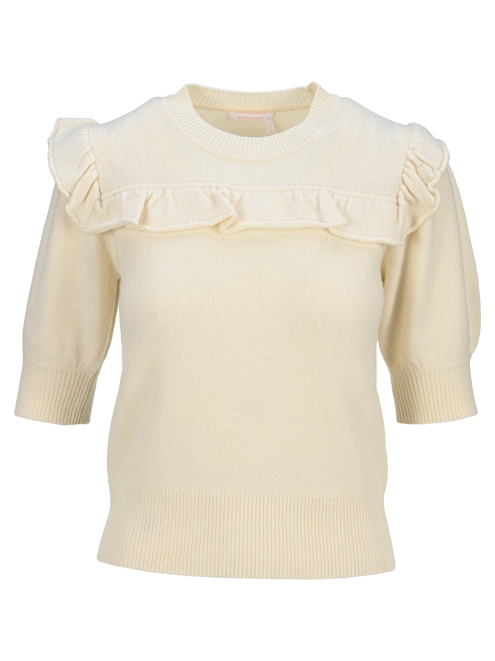 See by Chloé See By Chloe Fitted Knit Top