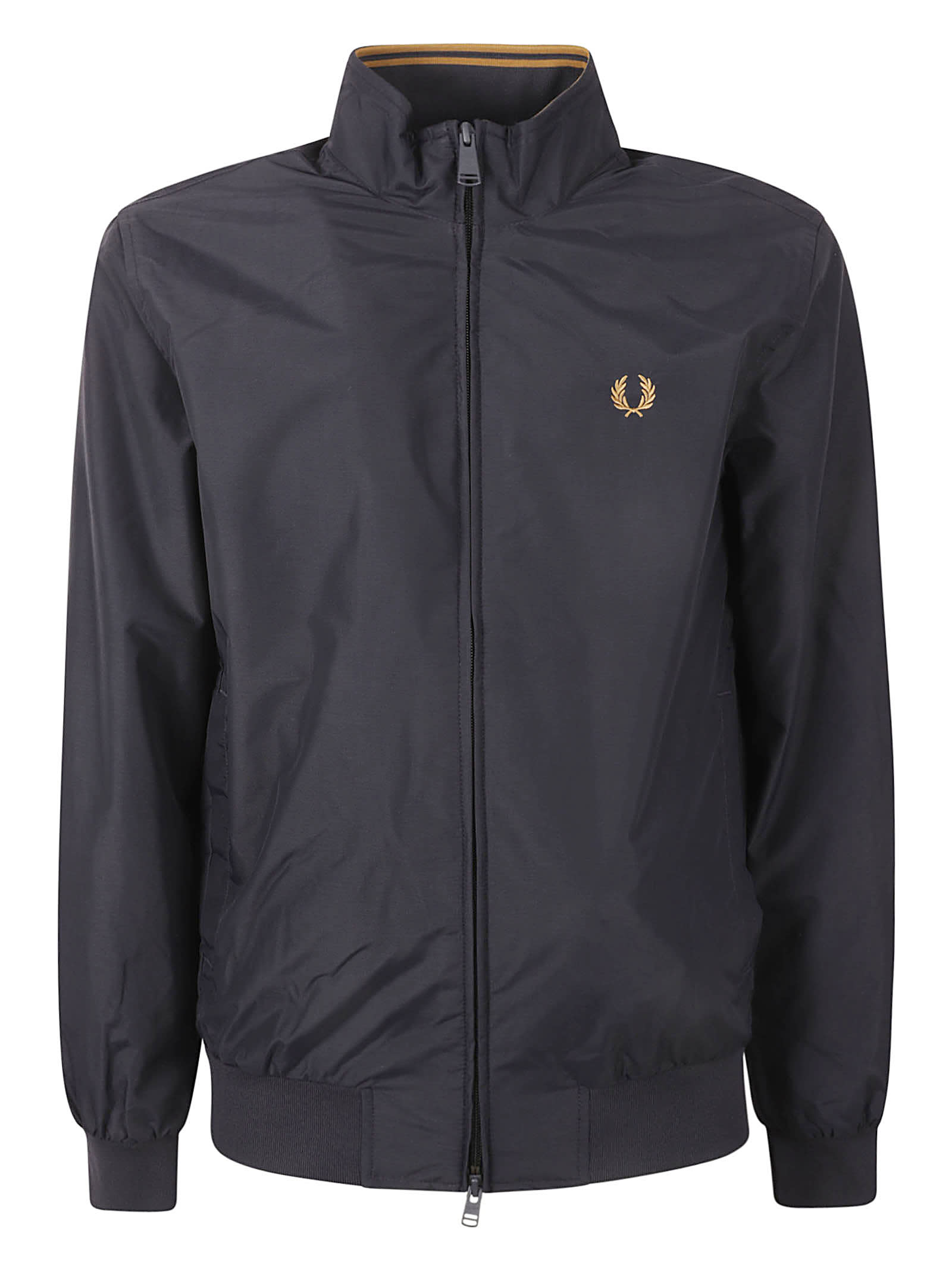 Fred Perry Brentham Jacket In Navy | ModeSens