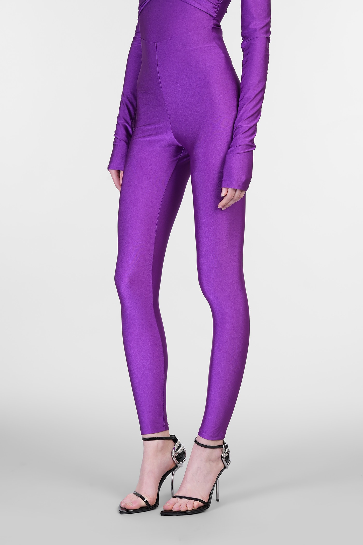 Shop The Andamane Holly 80 S Leggings In Viola Polyamide