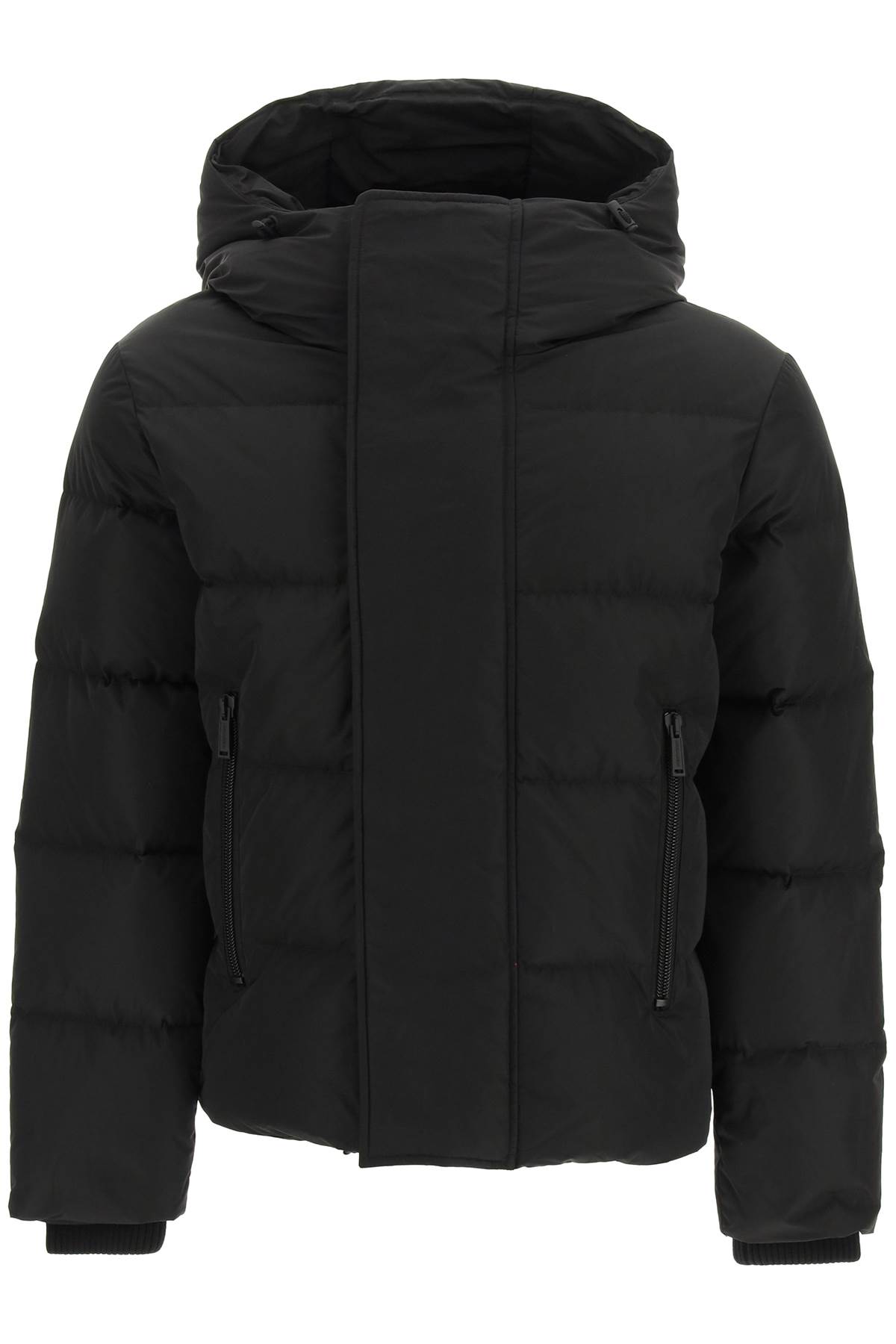 Down Jacket With Rubber Logo Dsquared2