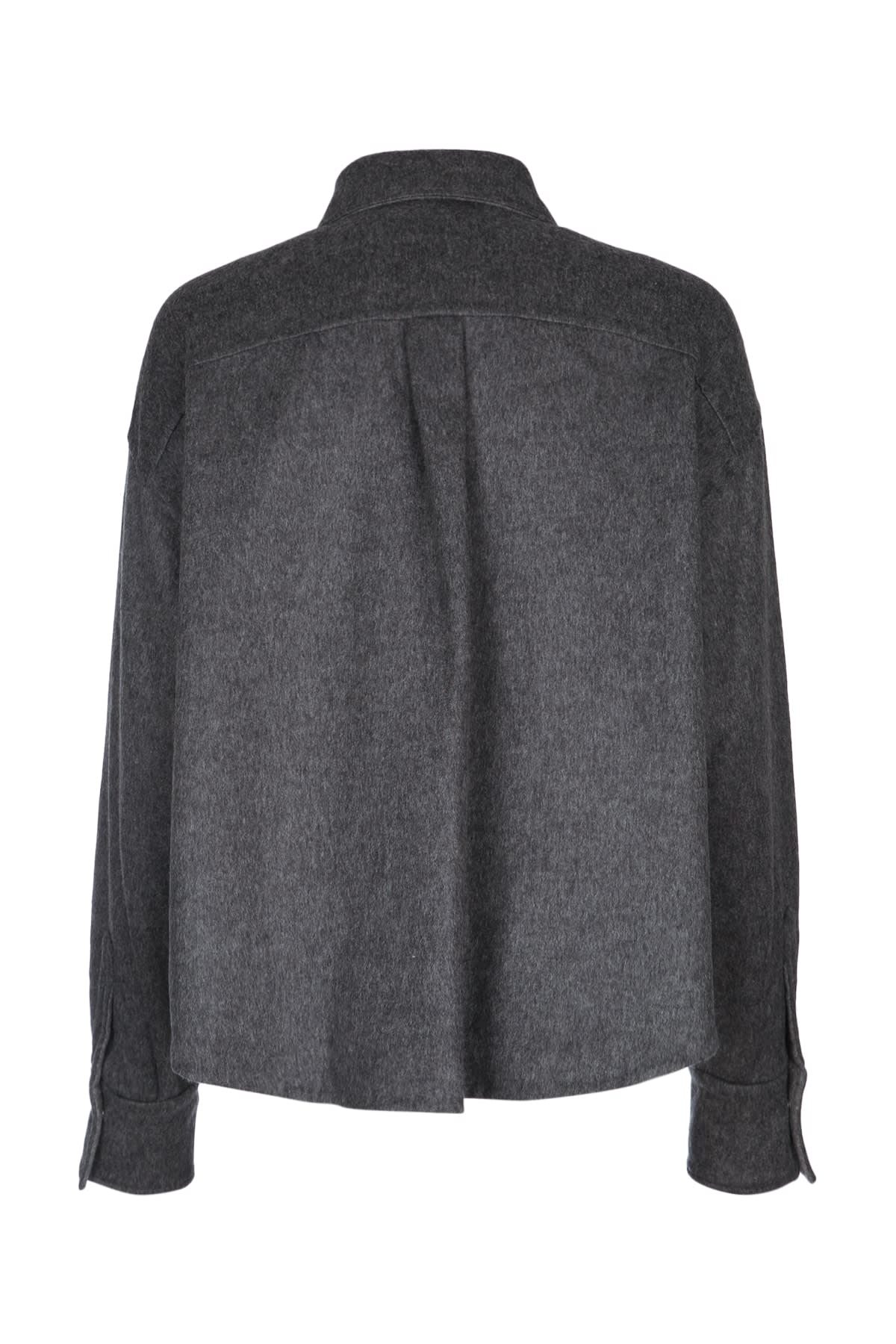 Brunello Cucinelli Shirts In Gray