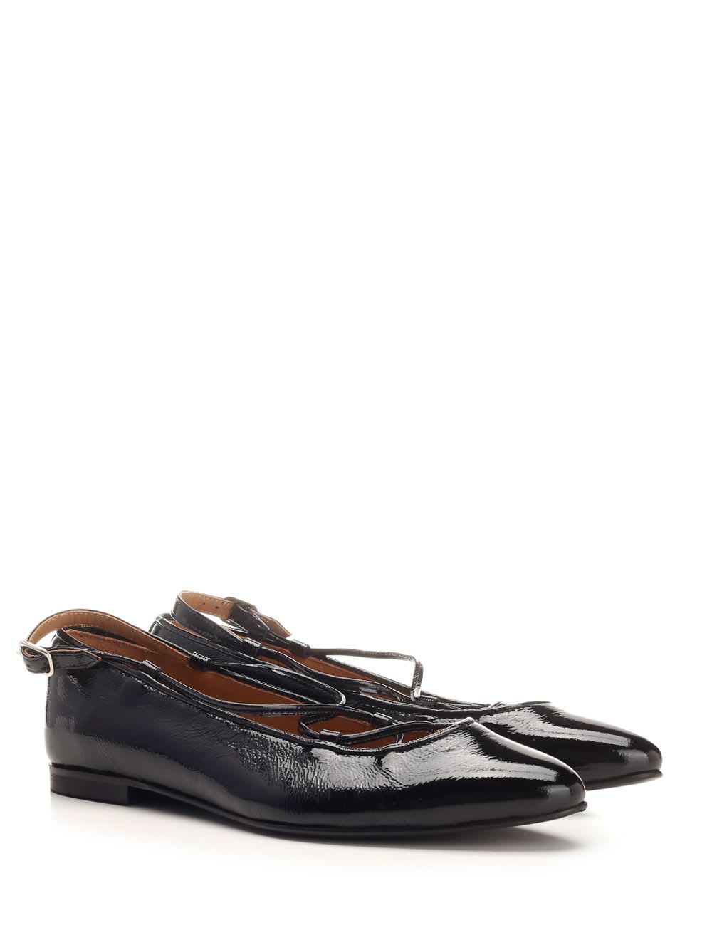 Apc Katie Pointed Toe Shoes F In Black