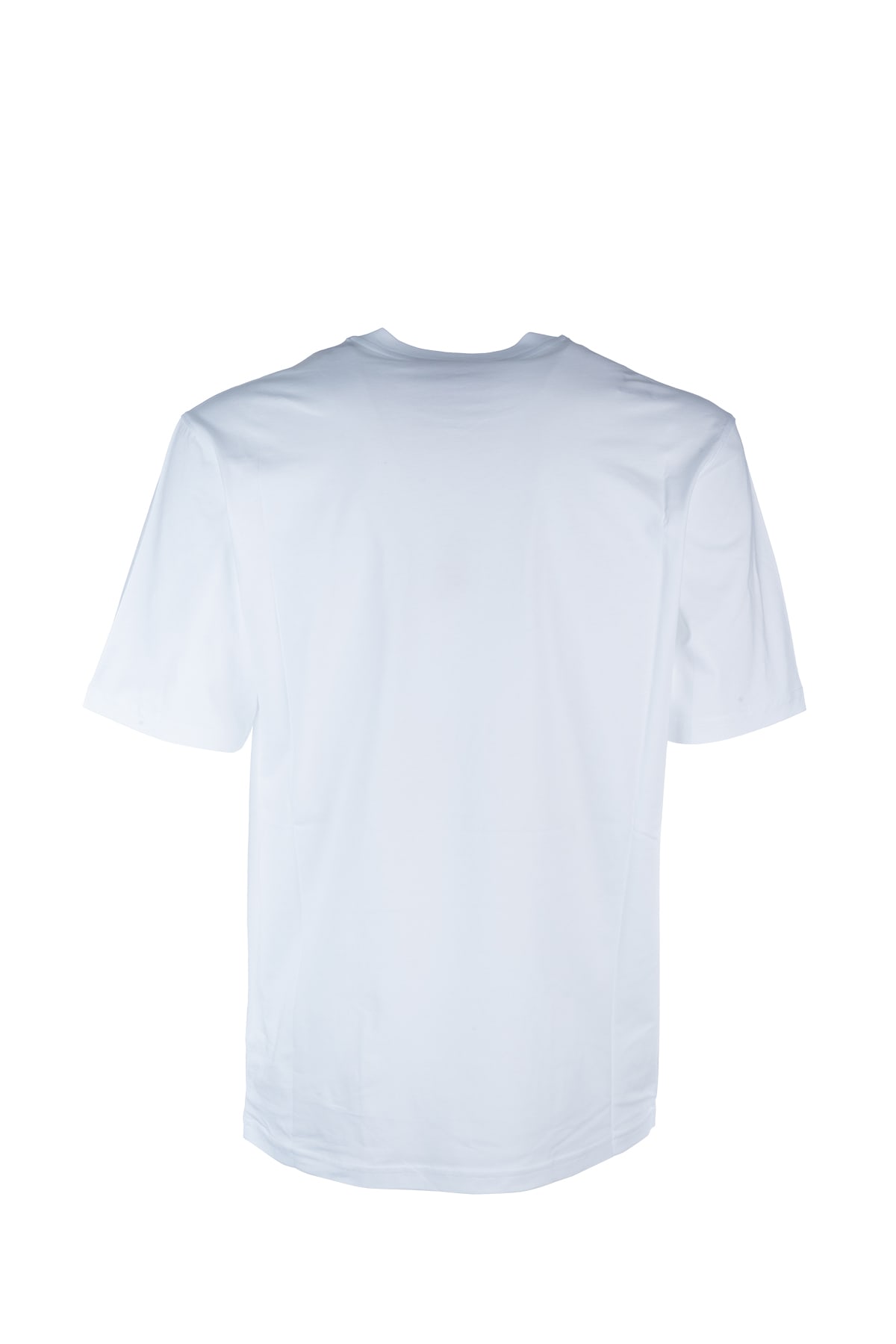 Shop Moschino T-shirt In Fantasia Bianco