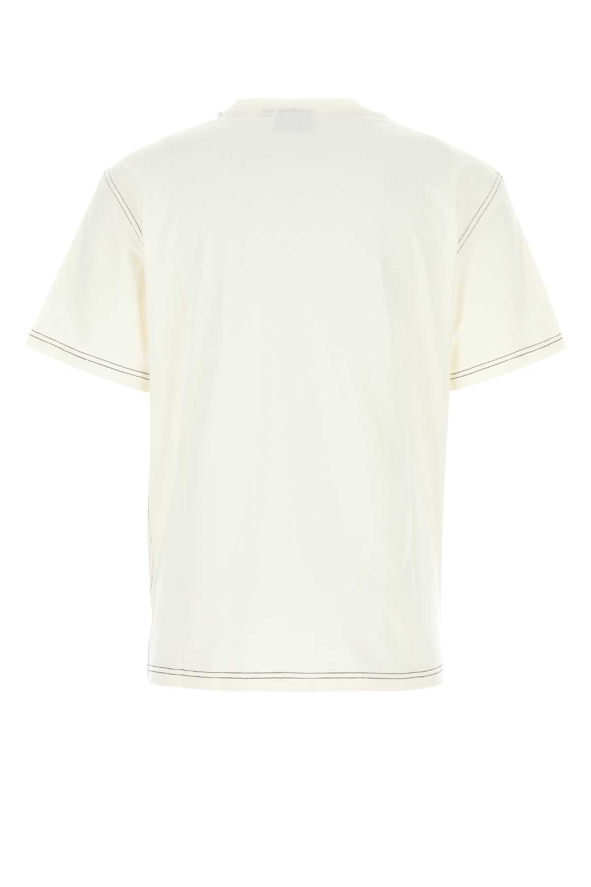 Dickies Ivory Cotton T-shirt In Cloud