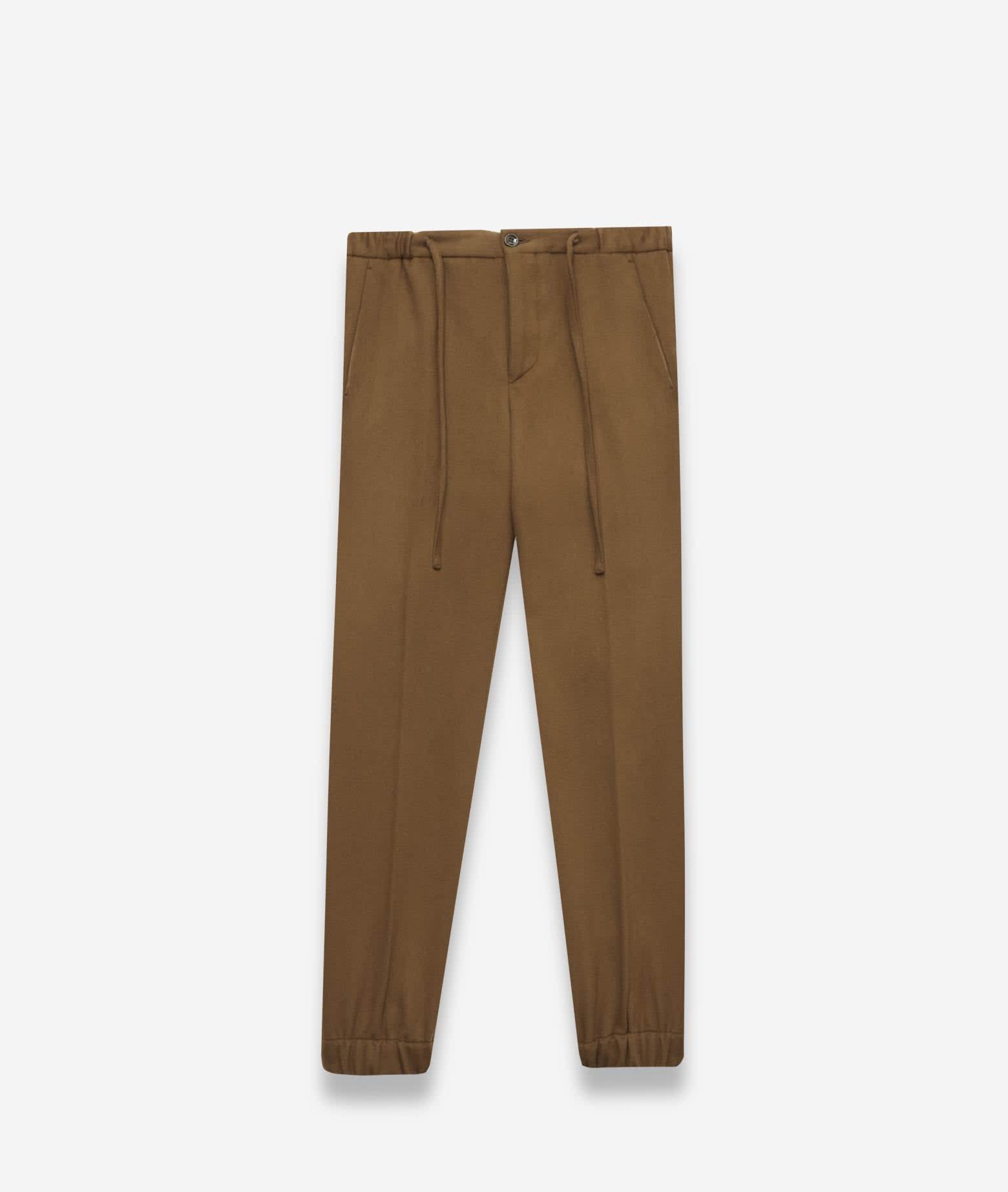 Shop Larusmiani Lounge Trousers D20 Pants In Brown