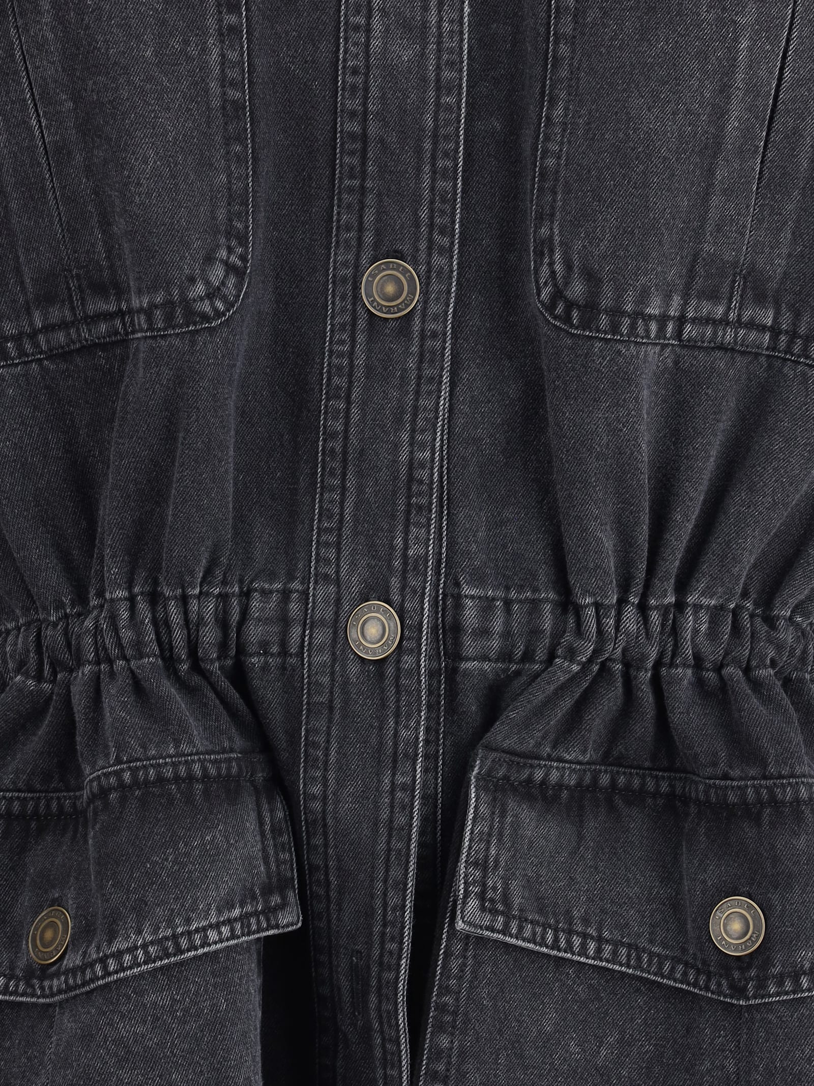 Isabel Marant Étoile Marant Etoile Women Nossia Denim Jacket In Blue