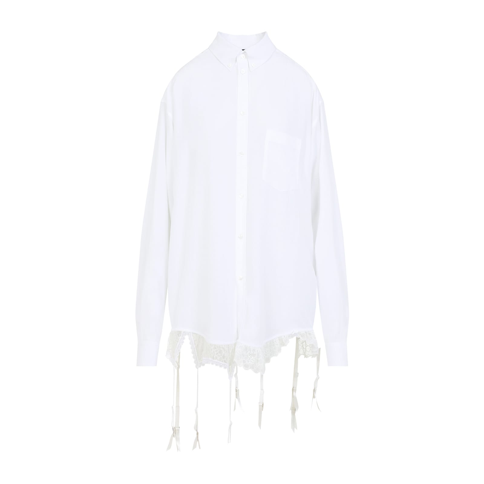 Shop Balenciaga Lingerie Shirt