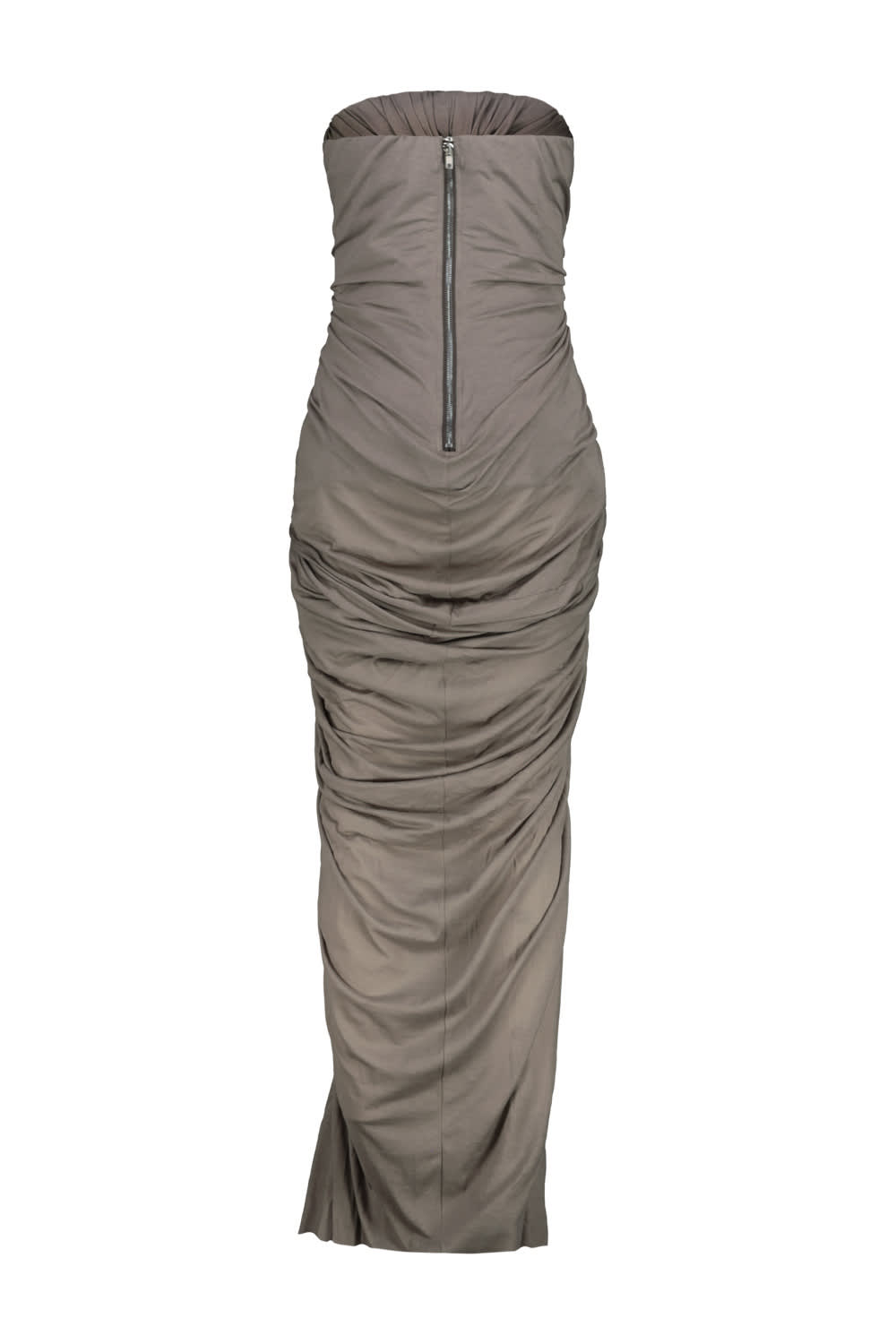 Shop Rick Owens Radiance Bustier Gown In Dust