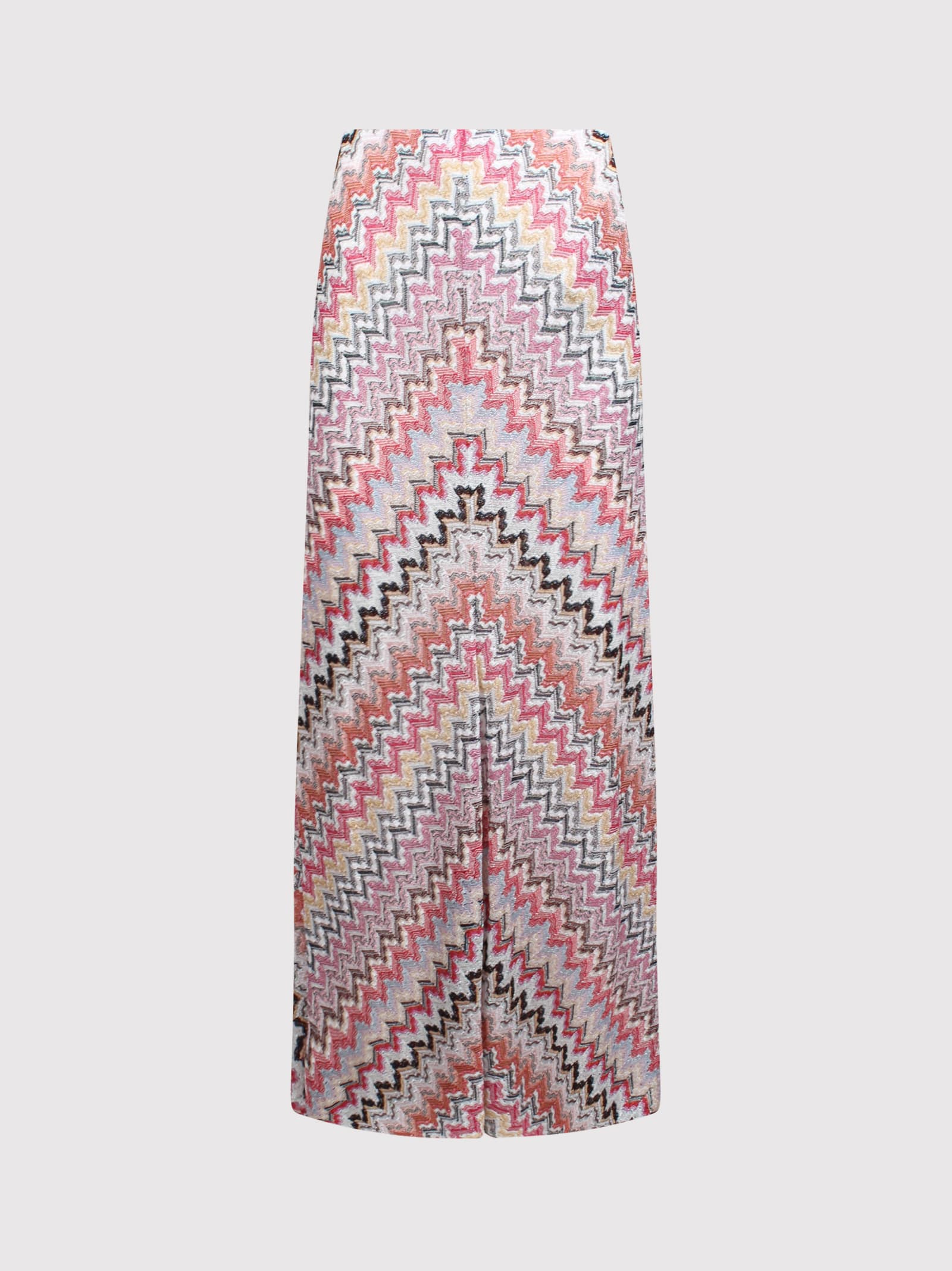 Shop Missoni Zigzag-woven Long-length Skirt