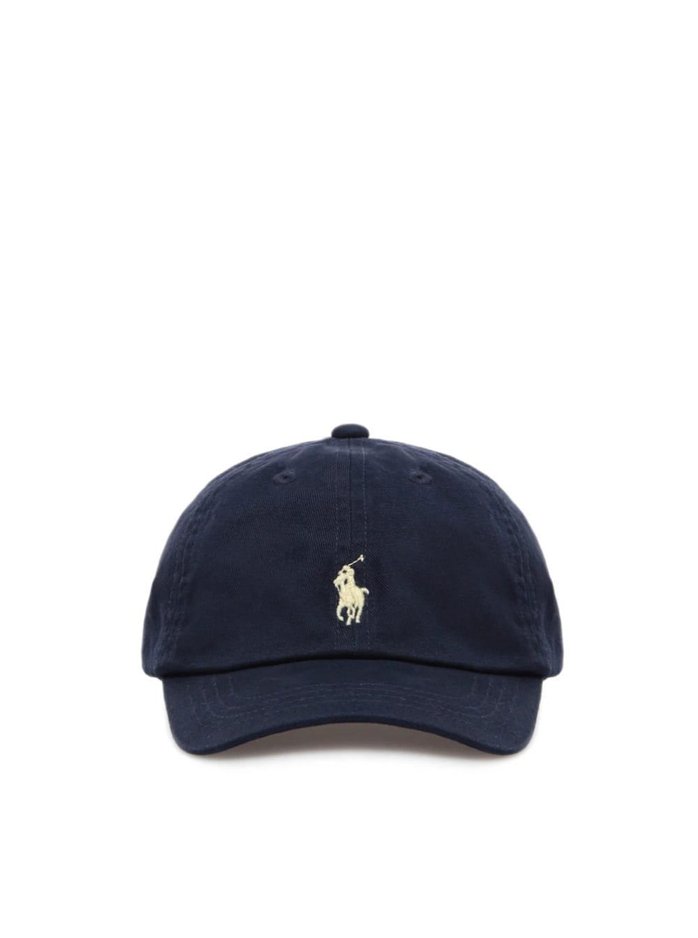 Ralph Lauren Blue Cotton Hat With Logo