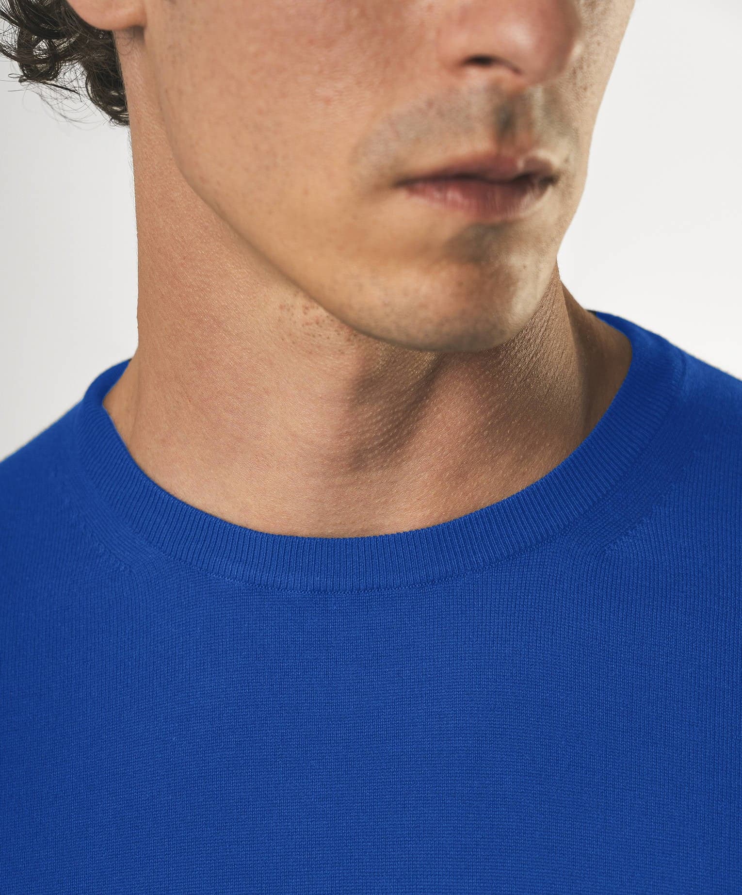 Larusmiani Brighton T-shirt Sweater In Blue