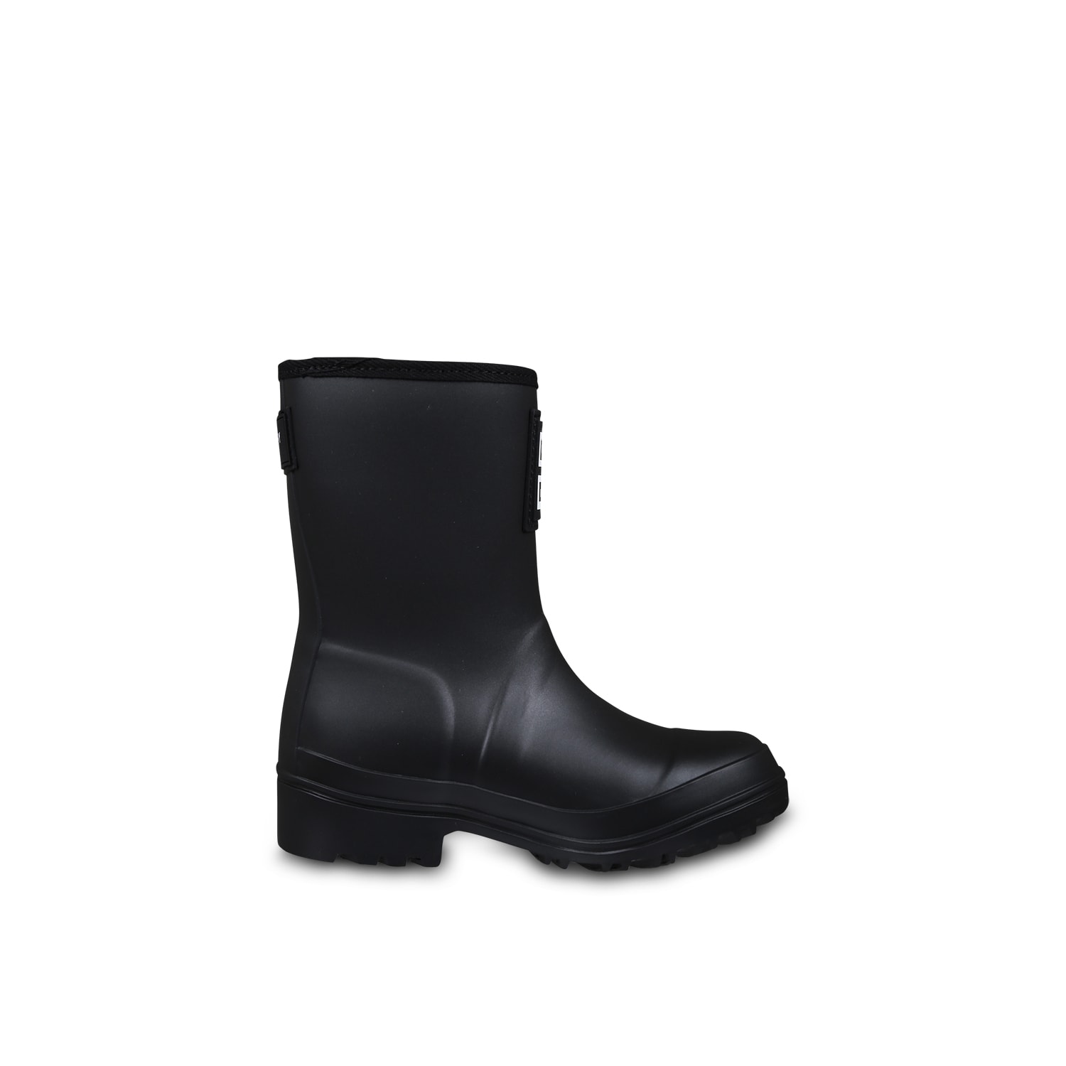 Shop Givenchy Black Rain Boots For Girl With 4g Motif