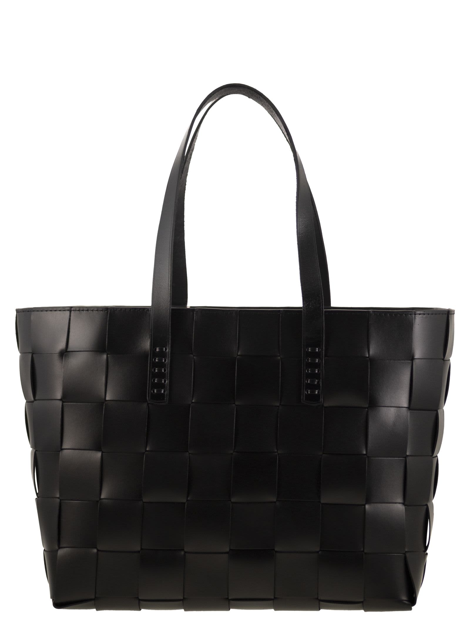 Japan Tote - Woven Leather Bag