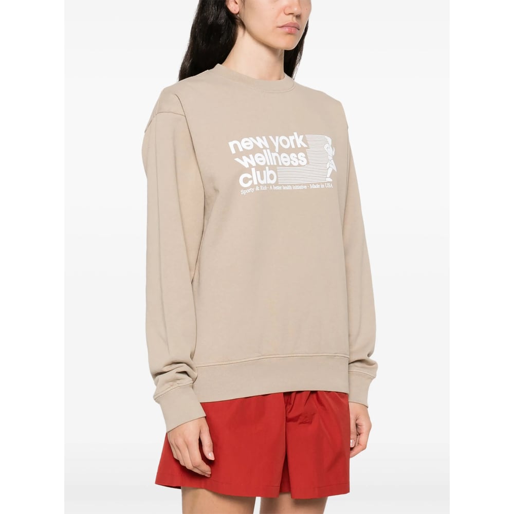 Sporty & Rich Sweater In Neutral