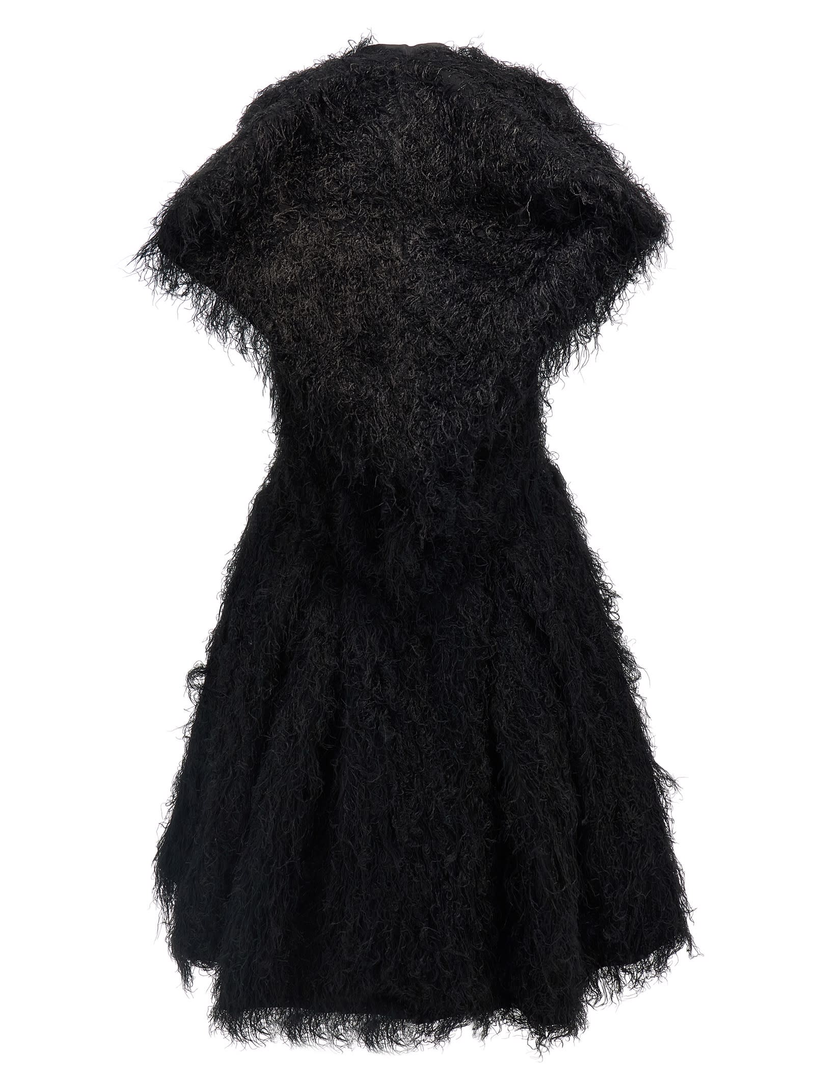 COMME DES GARÇONS FUR DRESS 