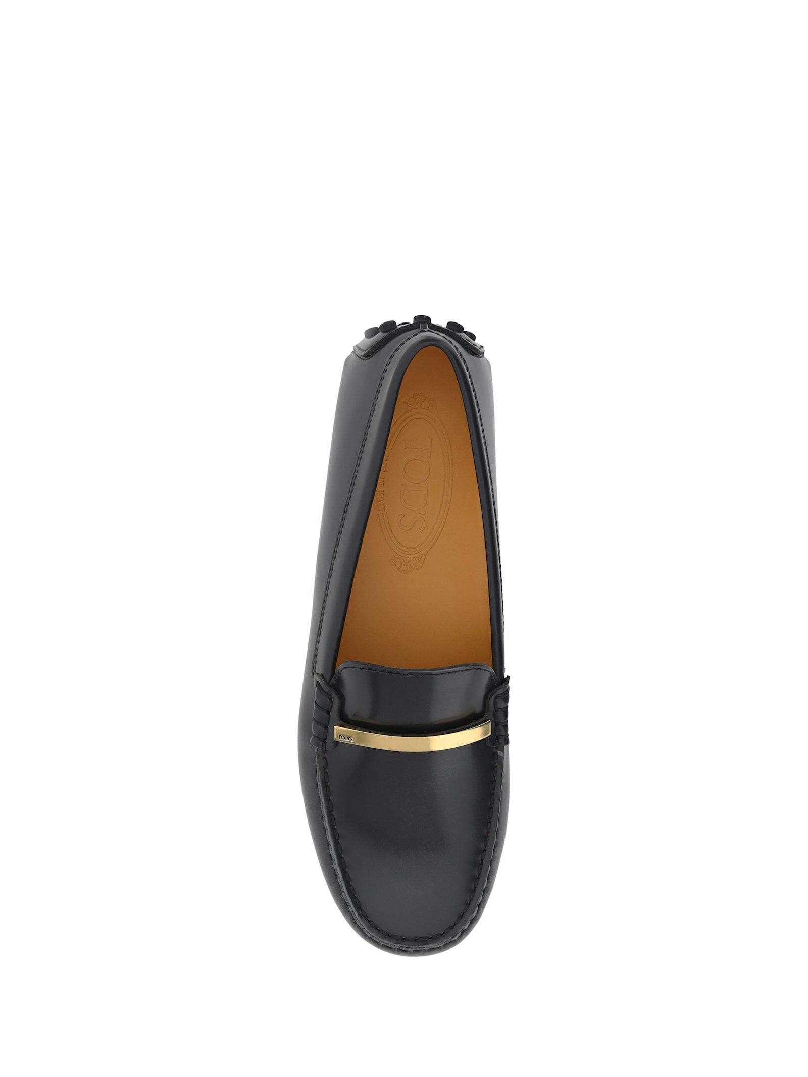 Shop Tod's Gommino Loafers In Grafite