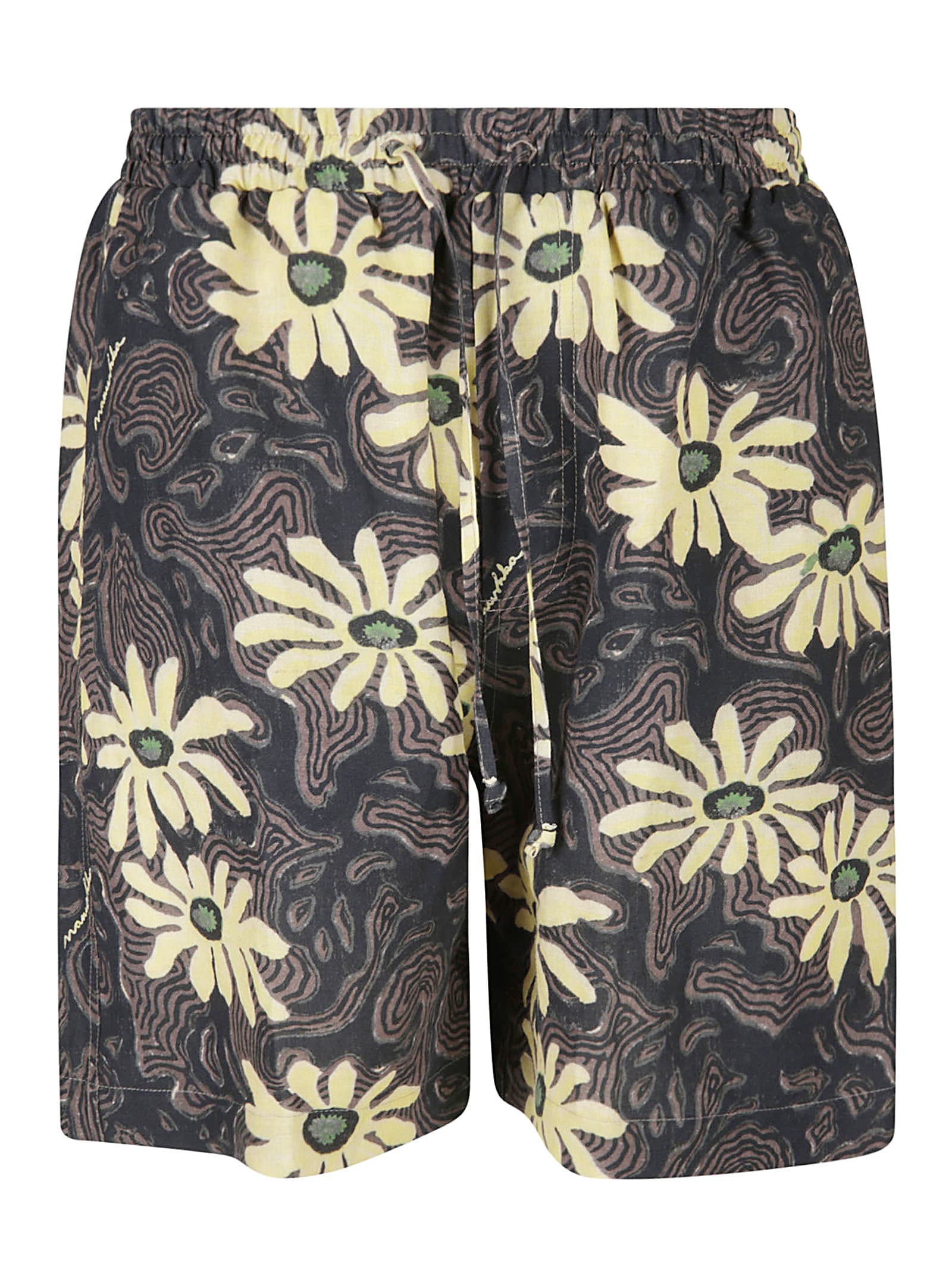 Nanushka Floral Print Shorts